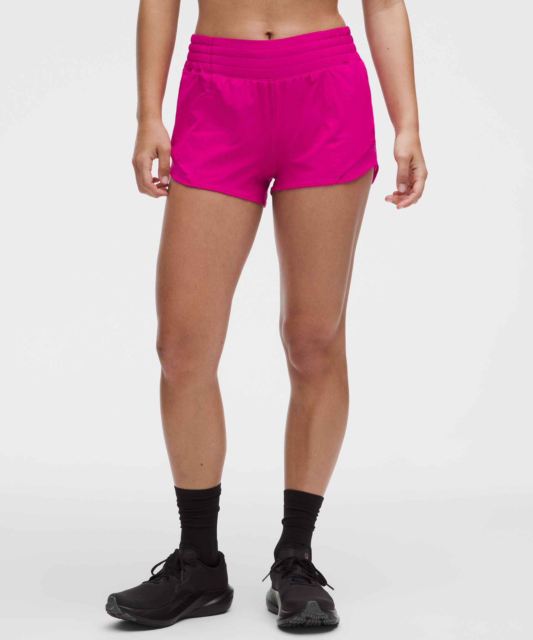 Shorts Hotty Hot con forro y tiro alto 2.5"