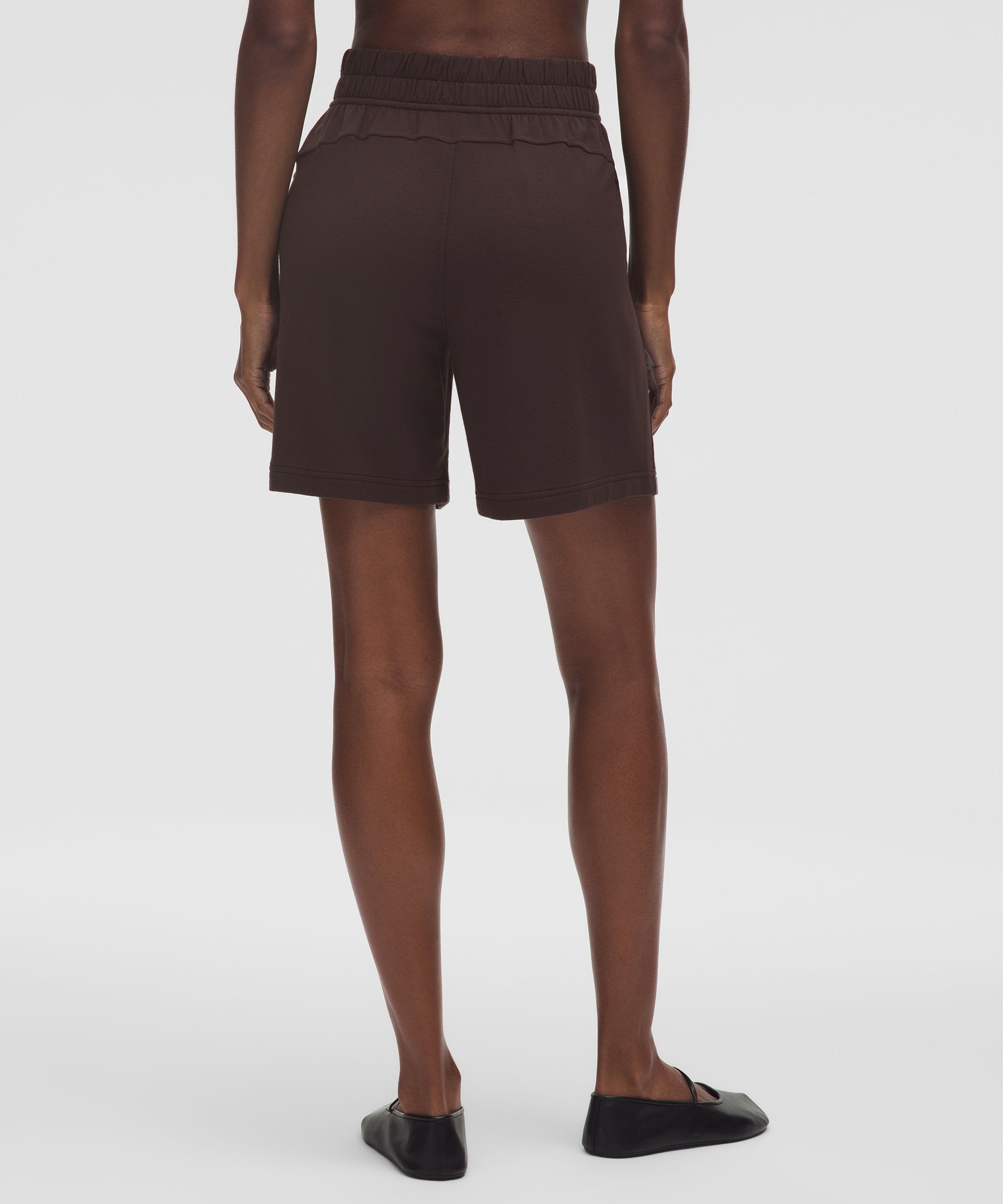Lululemon Becalm Mid-rise Bermuda Short