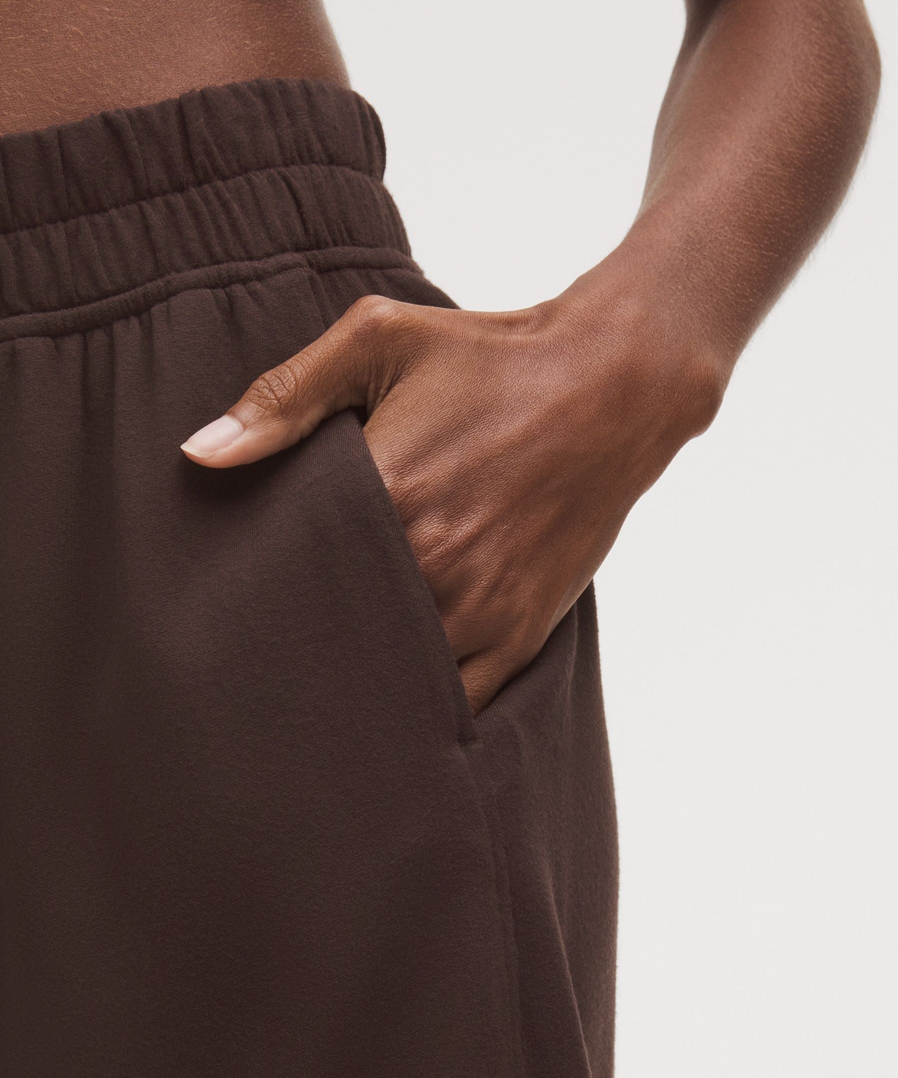 Lululemon Becalm Mid-rise Bermuda Short