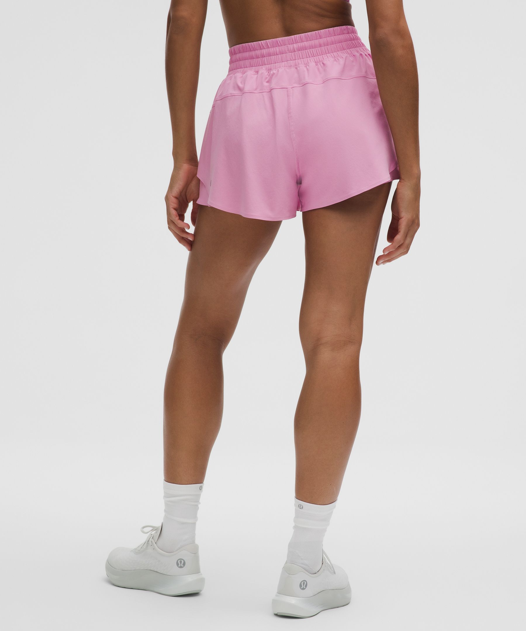 Lululemon Hotty Hot High-rise Lined Short 2.5" In Pink