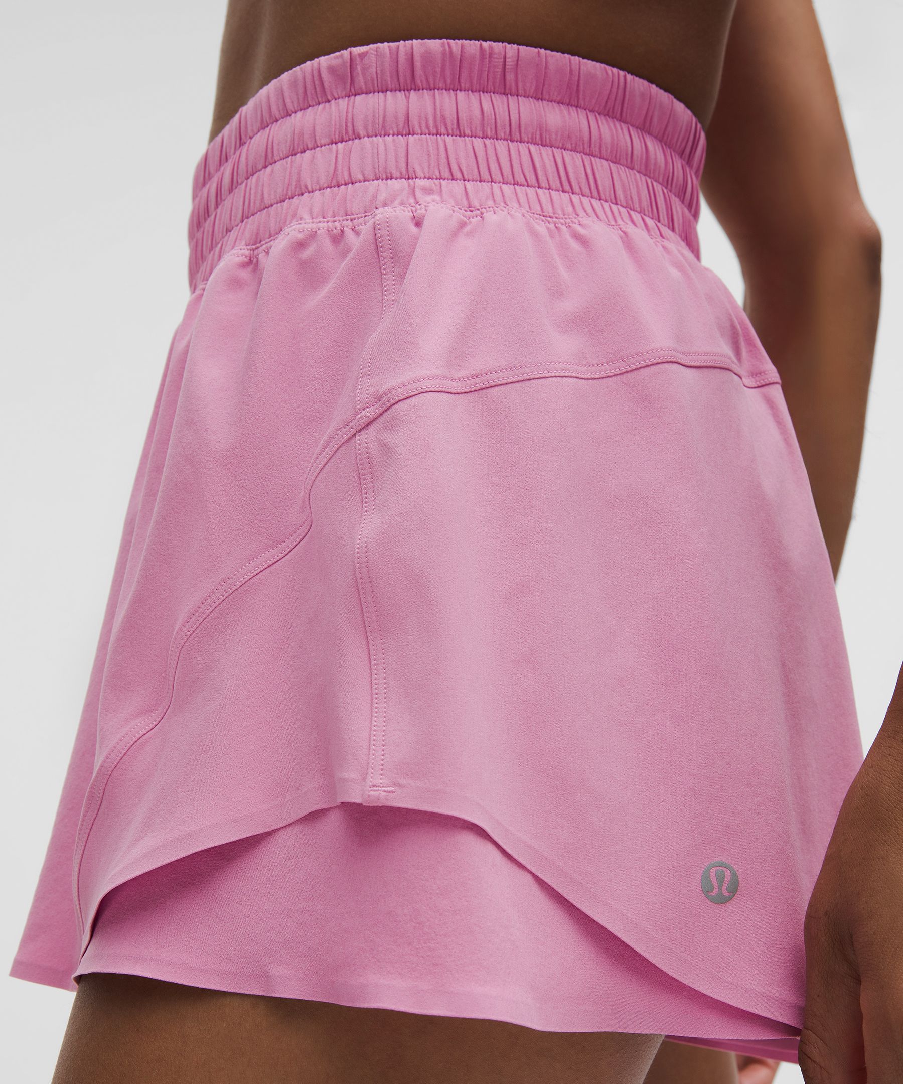 Lululemon Hotty Hot High-rise Lined Short 2.5" In Pink
