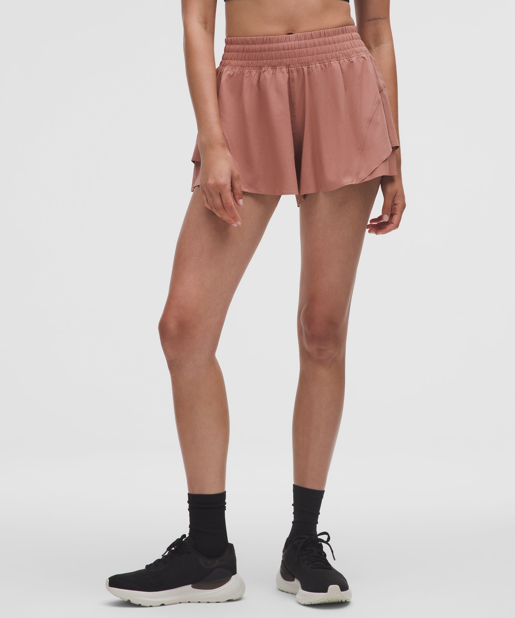 Lululemon Shake It Out High-rise Running Short 2.5" In Pink