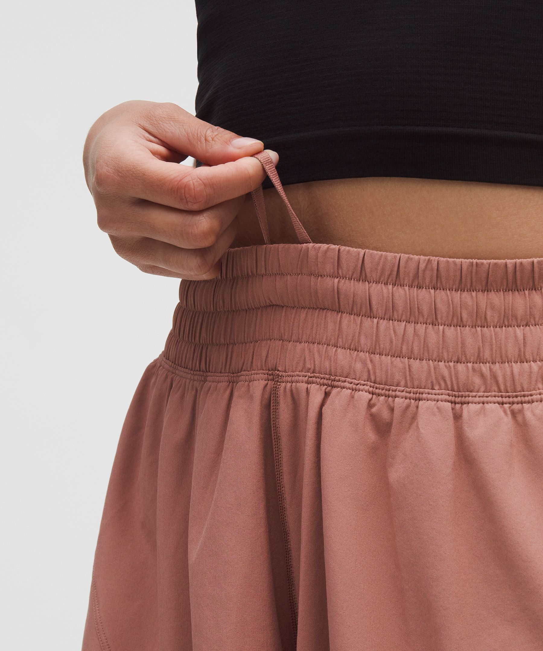 Lululemon Shake It Out High-rise Running Short 2.5" In Pink