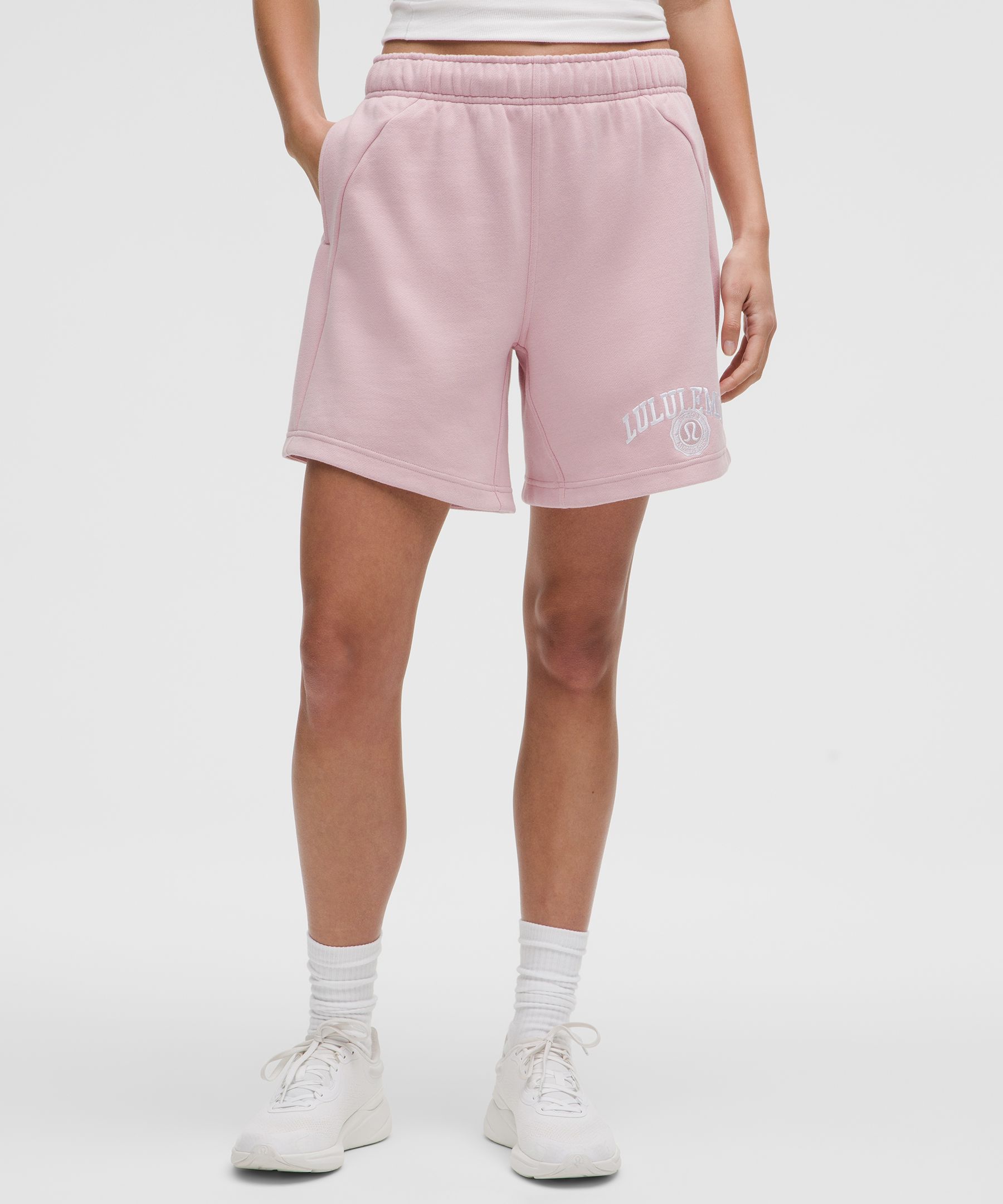 Scuba Mid-Rise Oversized Short 7" Graphic