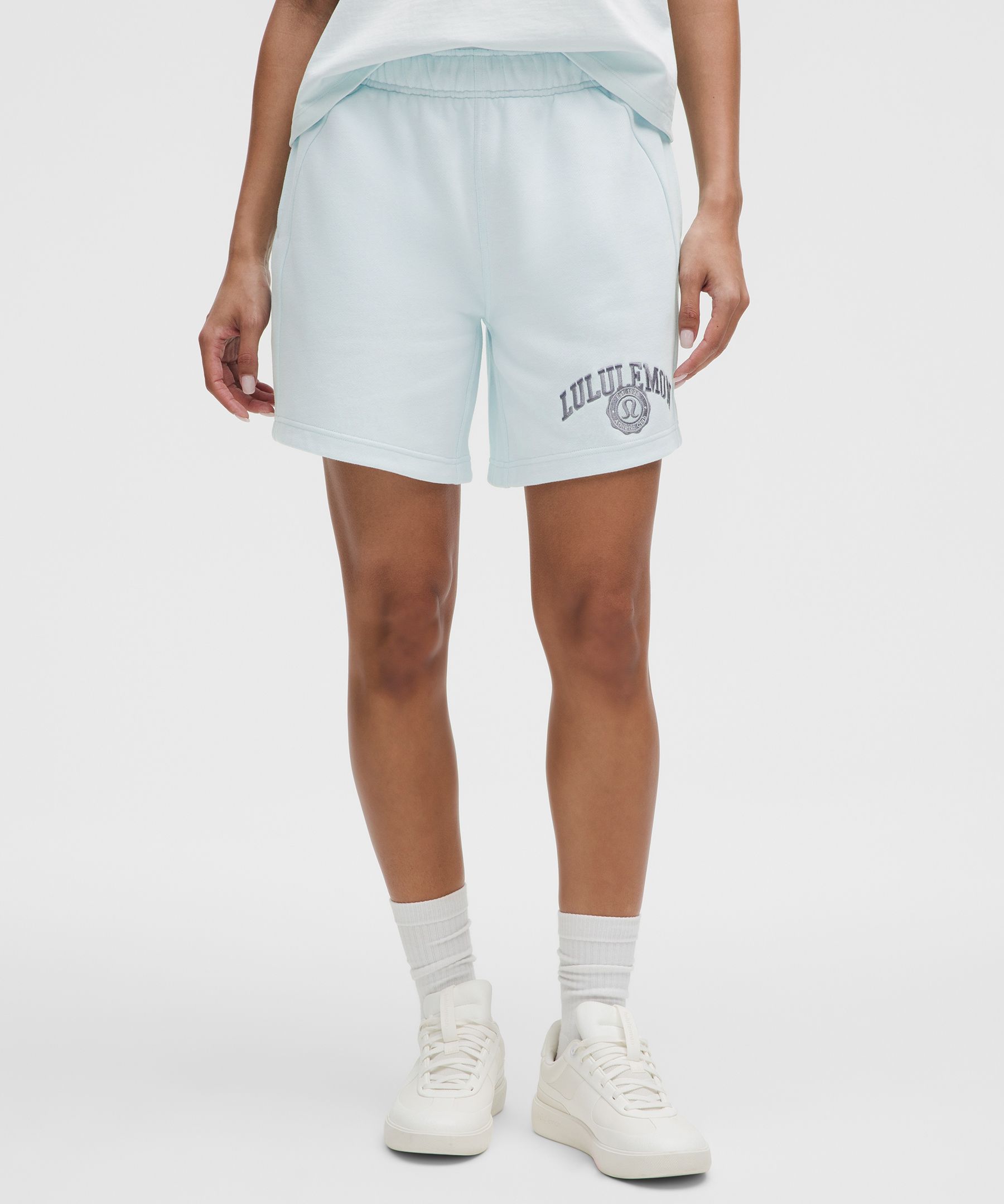 Scuba Mid-Rise Oversized Short 7" Graphic