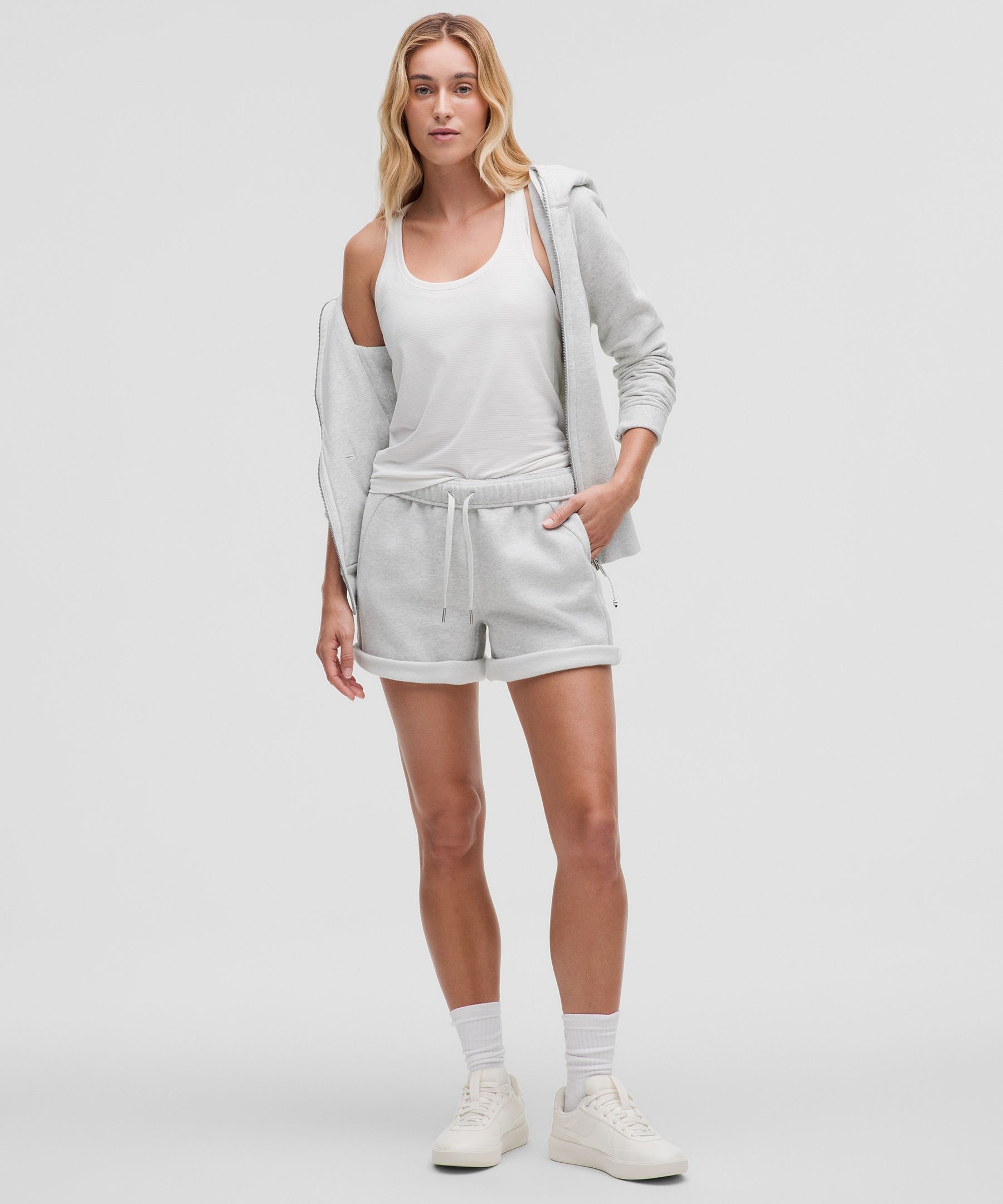 Scuba Mid-Rise Oversized Short 7" | Women's Shorts