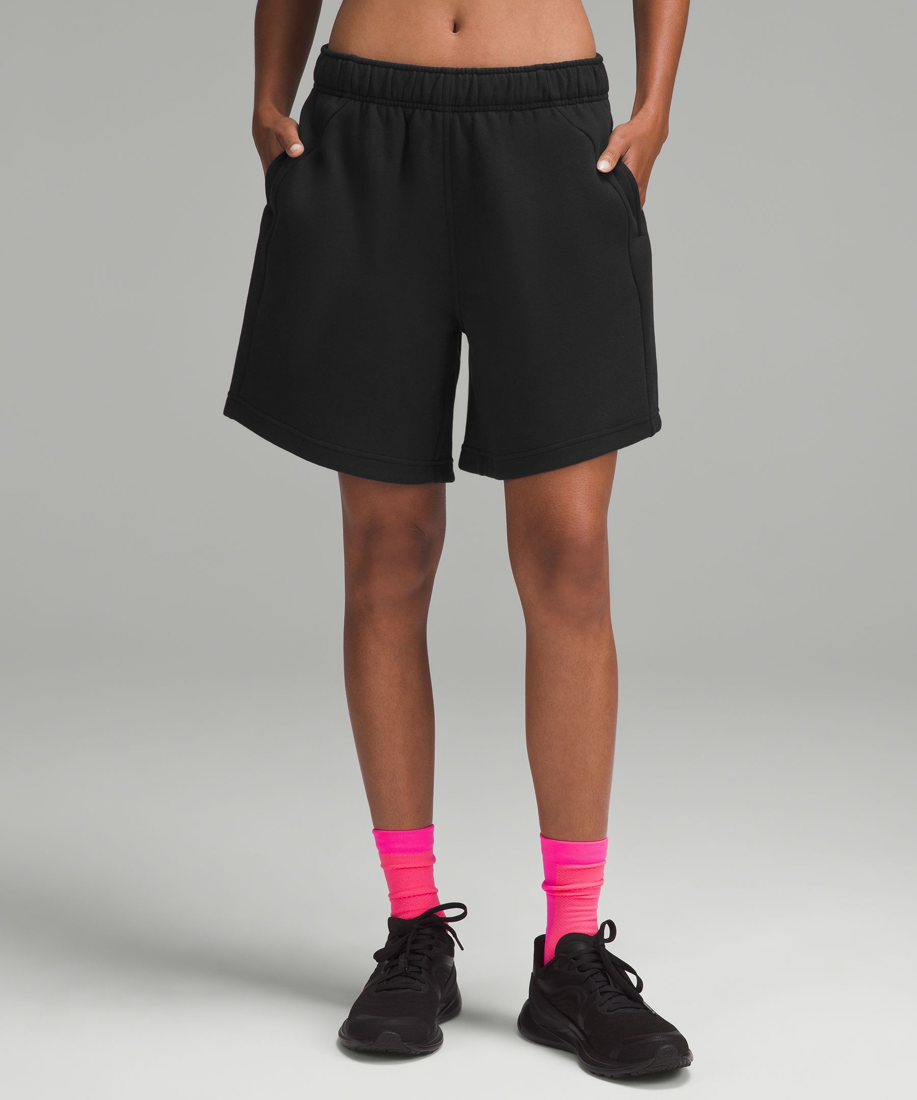 Scuba Mid-Rise Oversized Short 7" | Women's Shorts