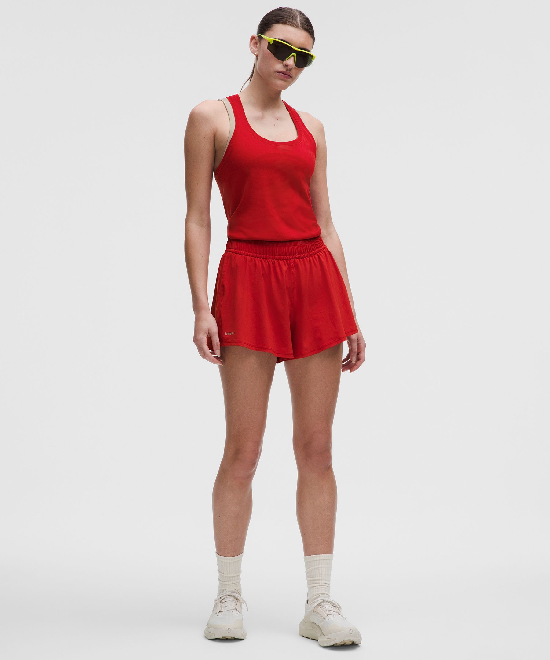 lululemon♪Pace Crush ワイドレッグ ランニング・ショーツ Lululemon Pace Crush High-Rise Short 2.5