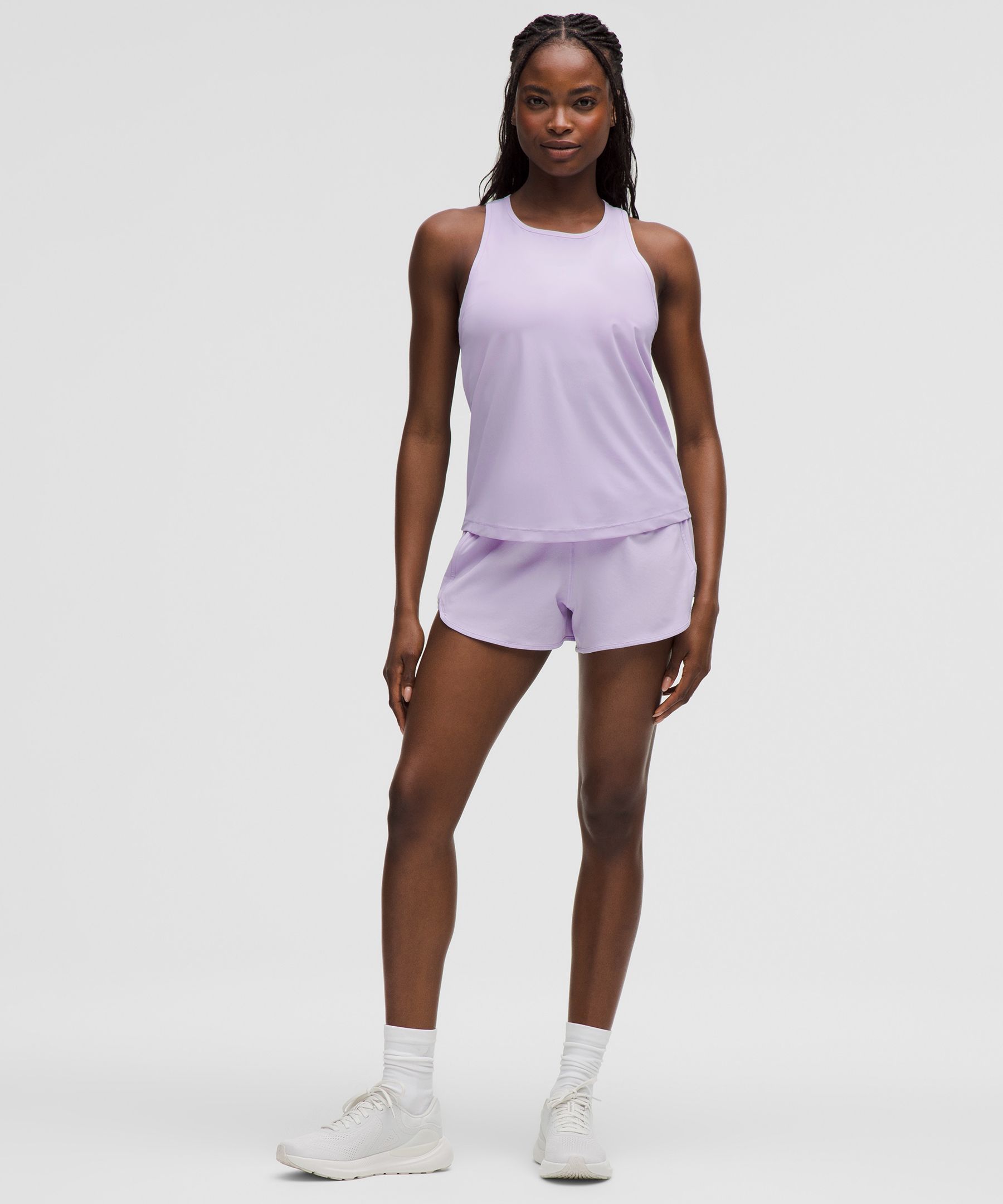 Lululemon Ruched-side High-rise Shorts 3"