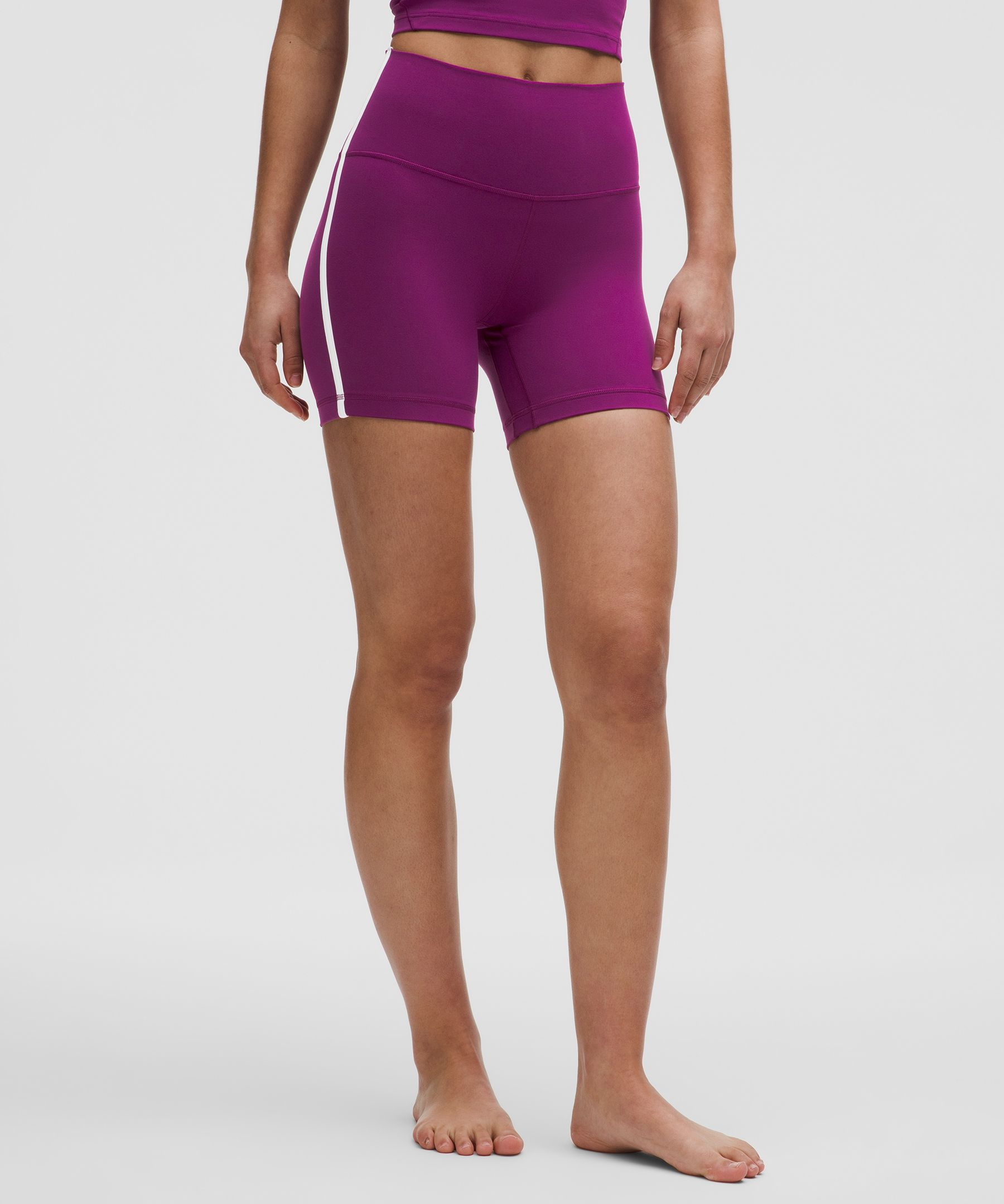 Lululemon Align™ High-rise Side-stripe Shorts 6"