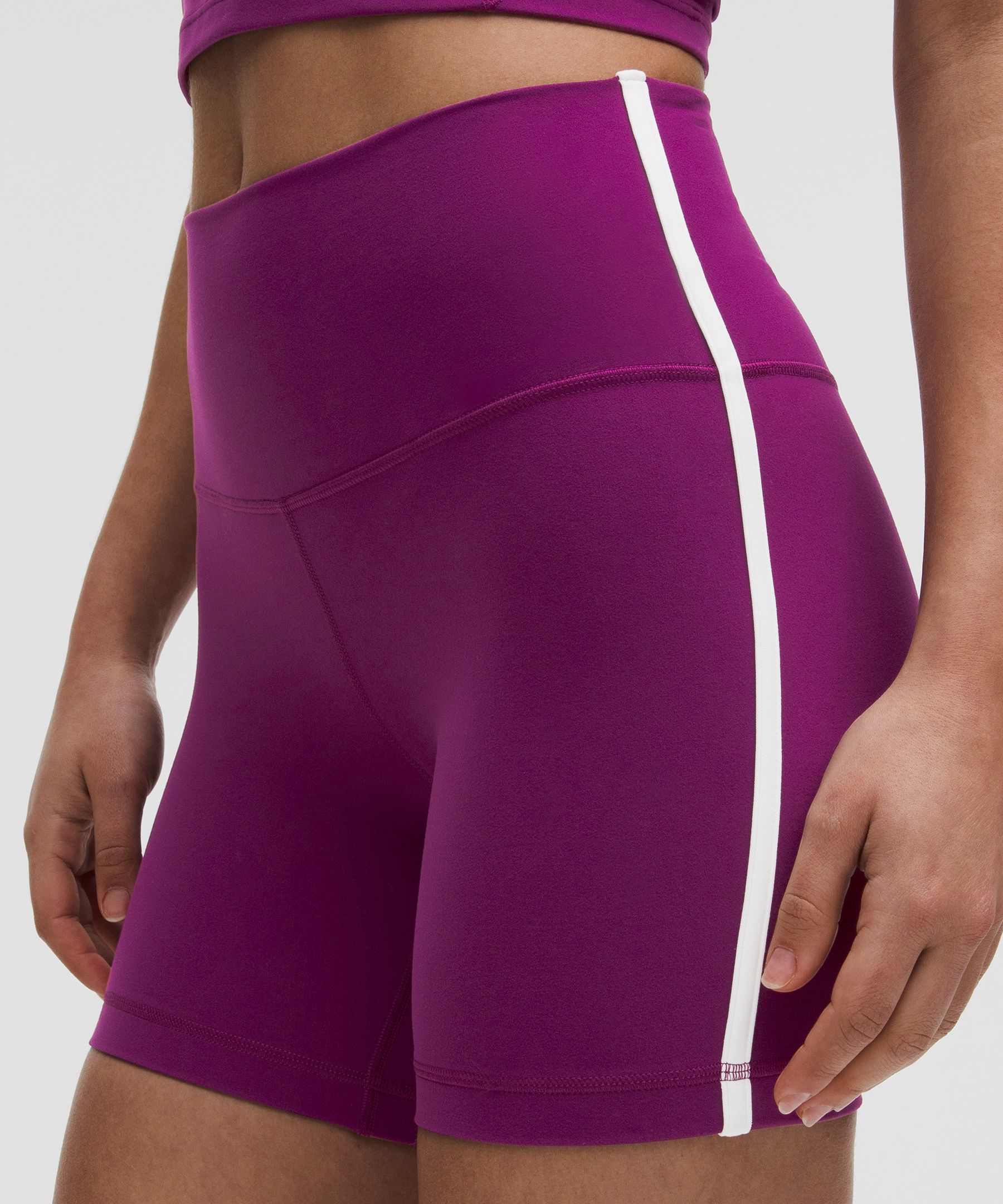 Lululemon Align™ High-rise Side-stripe Shorts 6"