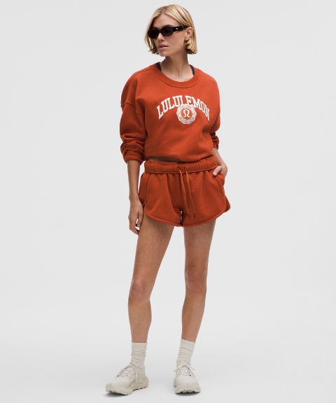 Женские шорты Lululemon Scuba Mid-Rise Oversized