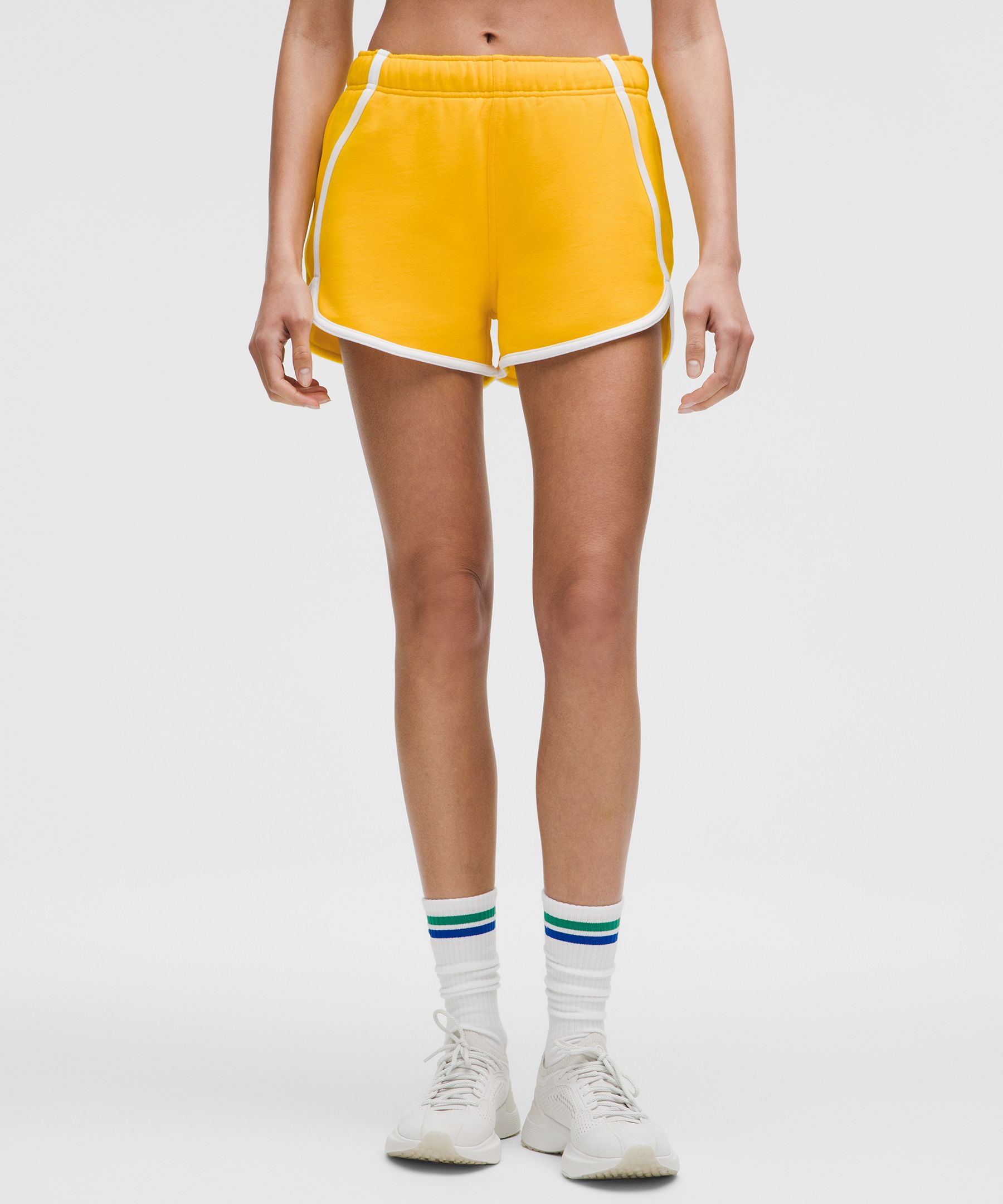 Scuba Mid-Rise Oversized Short 3"