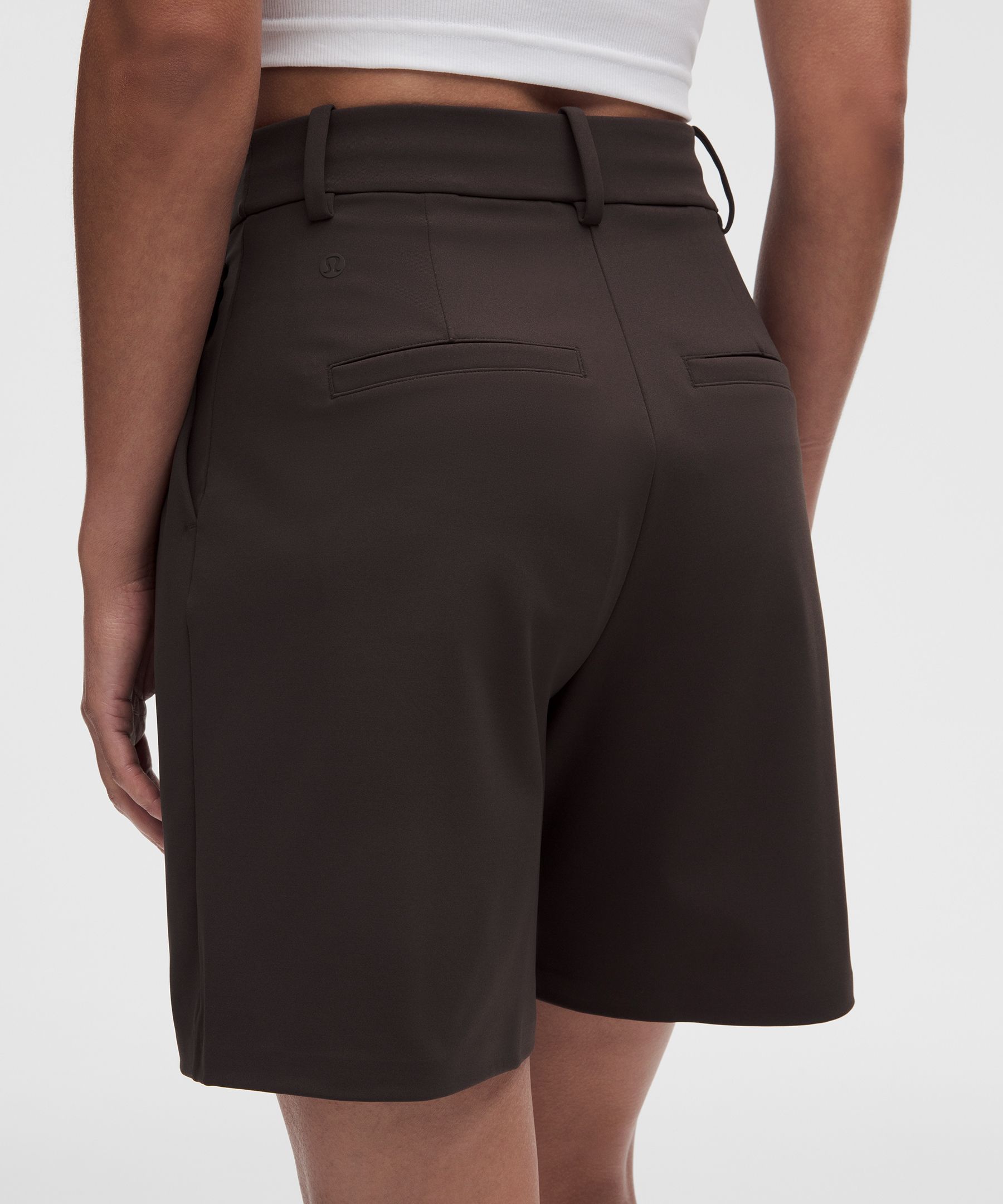 Daydrift Pleated High-Rise Short 7"