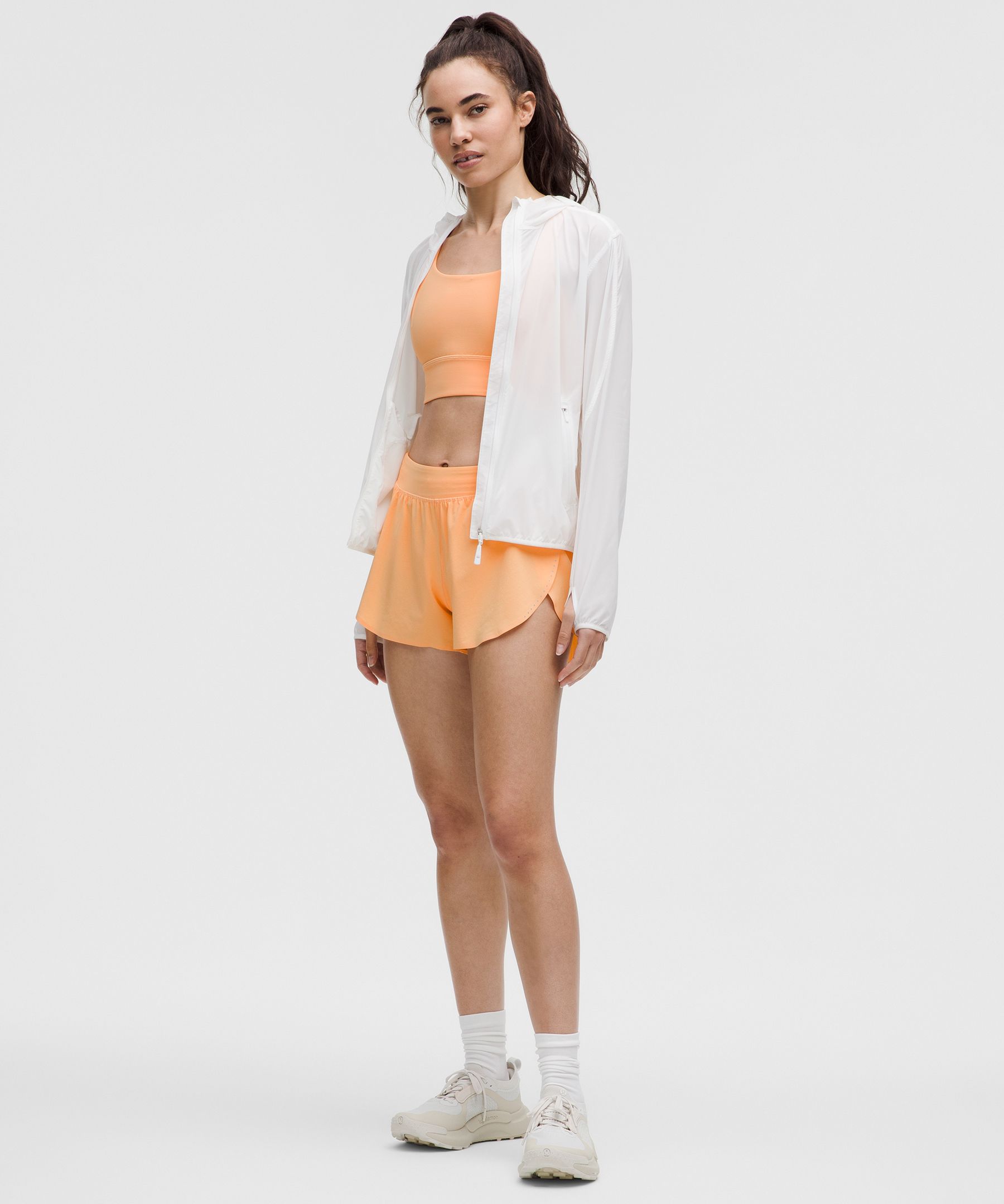 Lululemon Fast And Free High-rise Classic-fit Split Shorts 3"