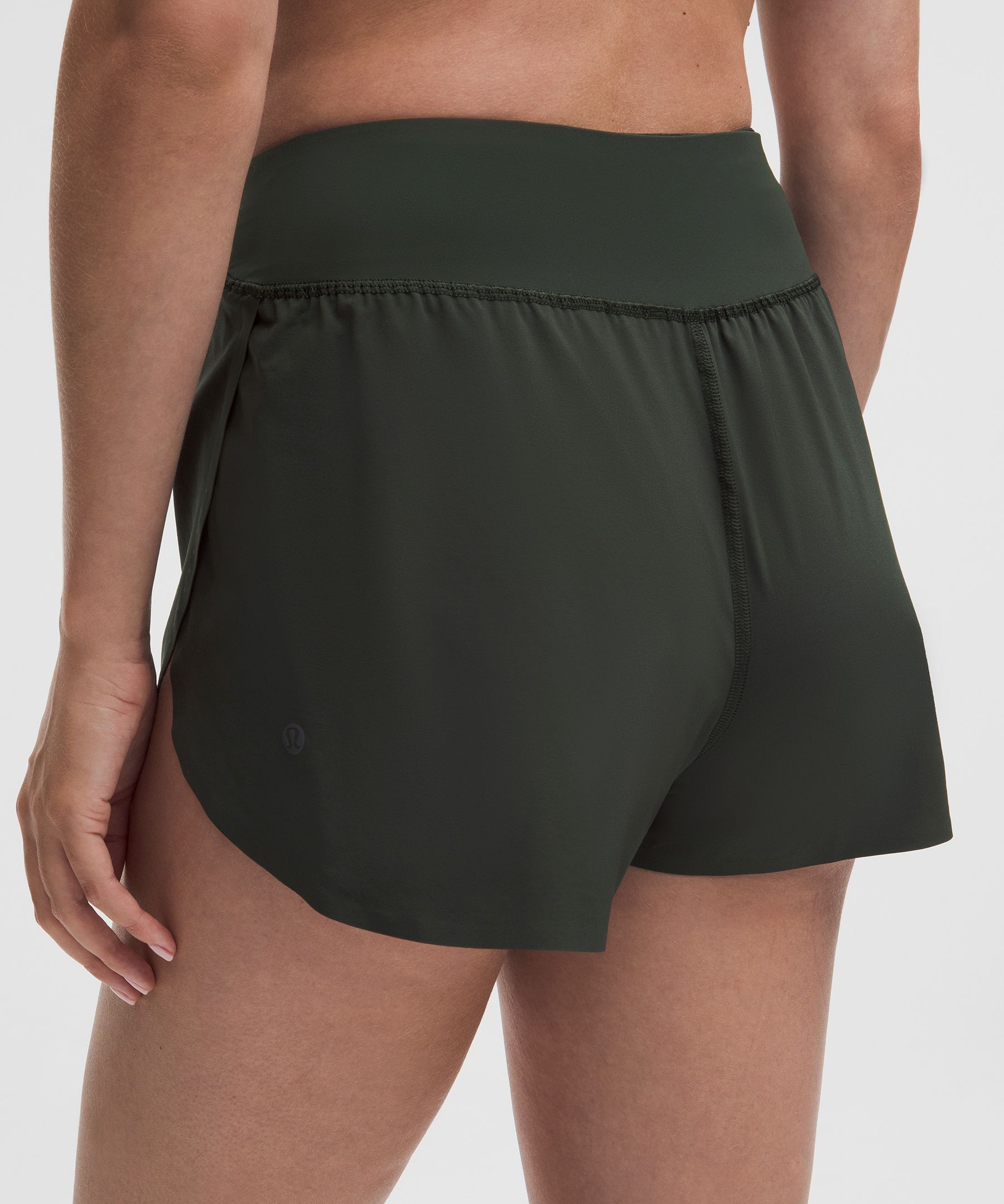 Fast and Free High-Rise Classic-Fit Split Short 3" | Women's Shorts