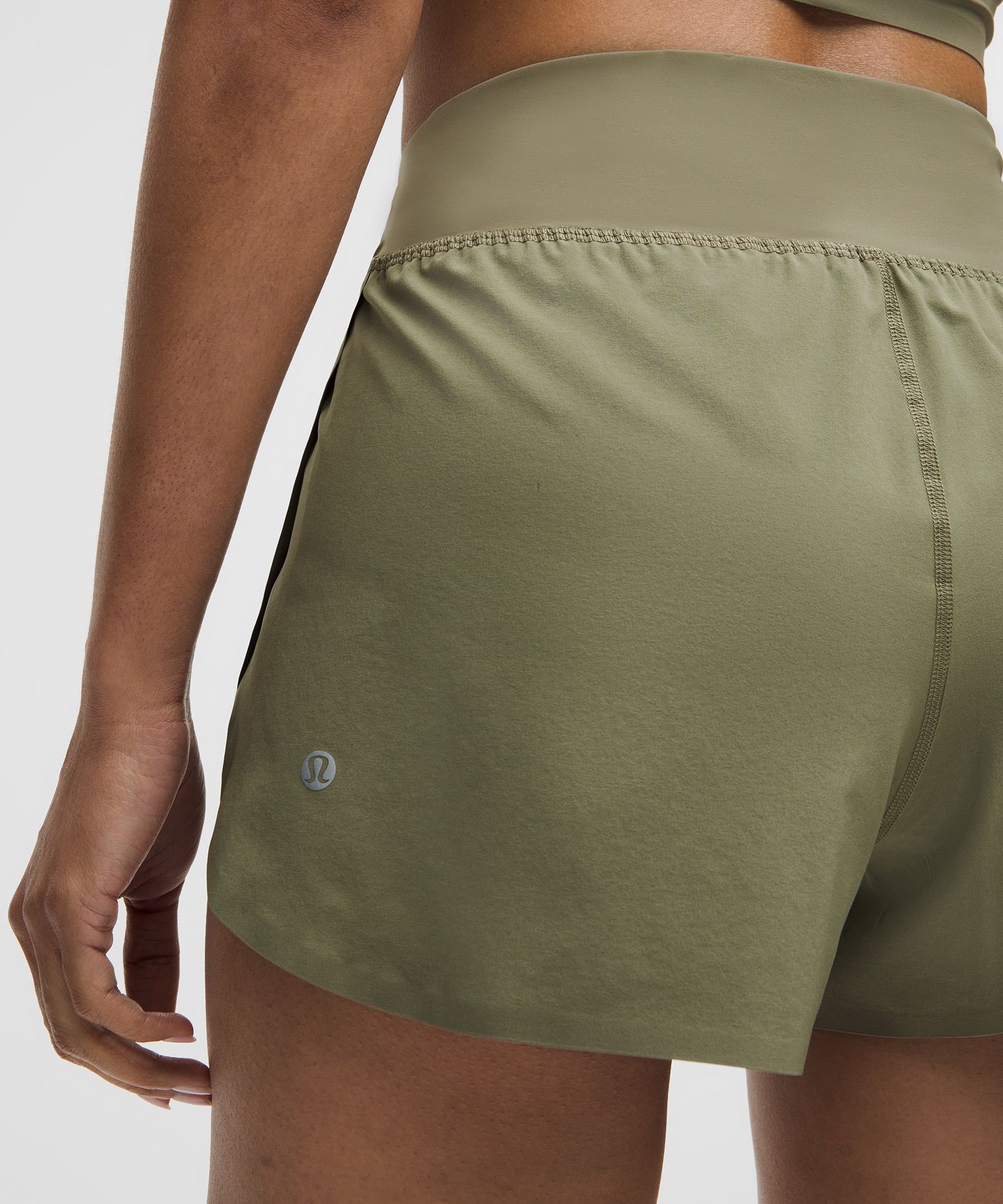 Lululemon Fast And Free High-rise Classic-fit Split Short 3"