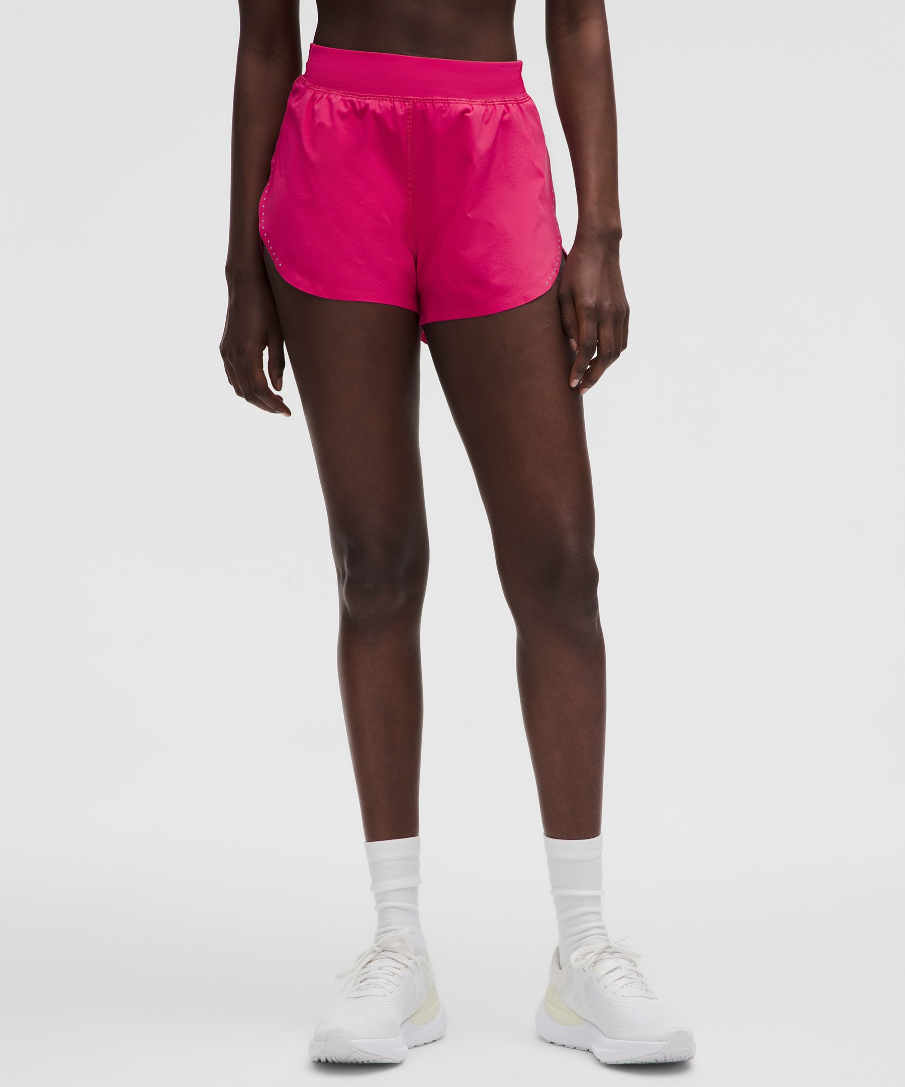 Lululemon Fast And Free High-rise Classic-fit Split Shorts 3"