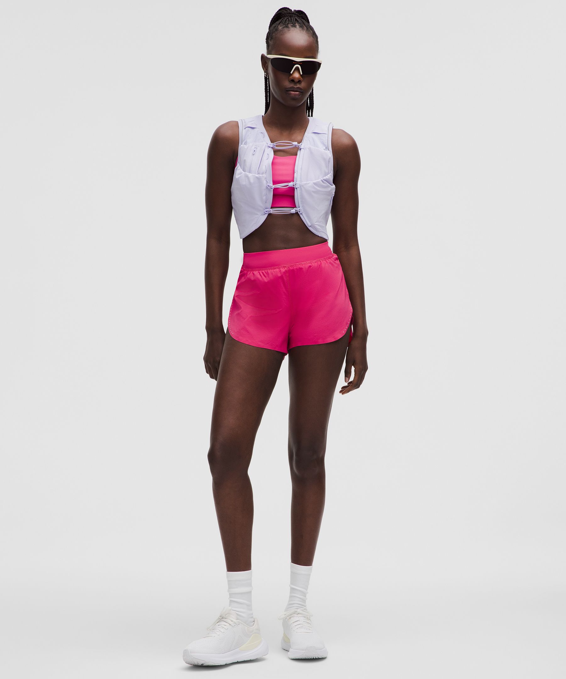 Lululemon Fast And Free High-rise Classic-fit Split Shorts 3"