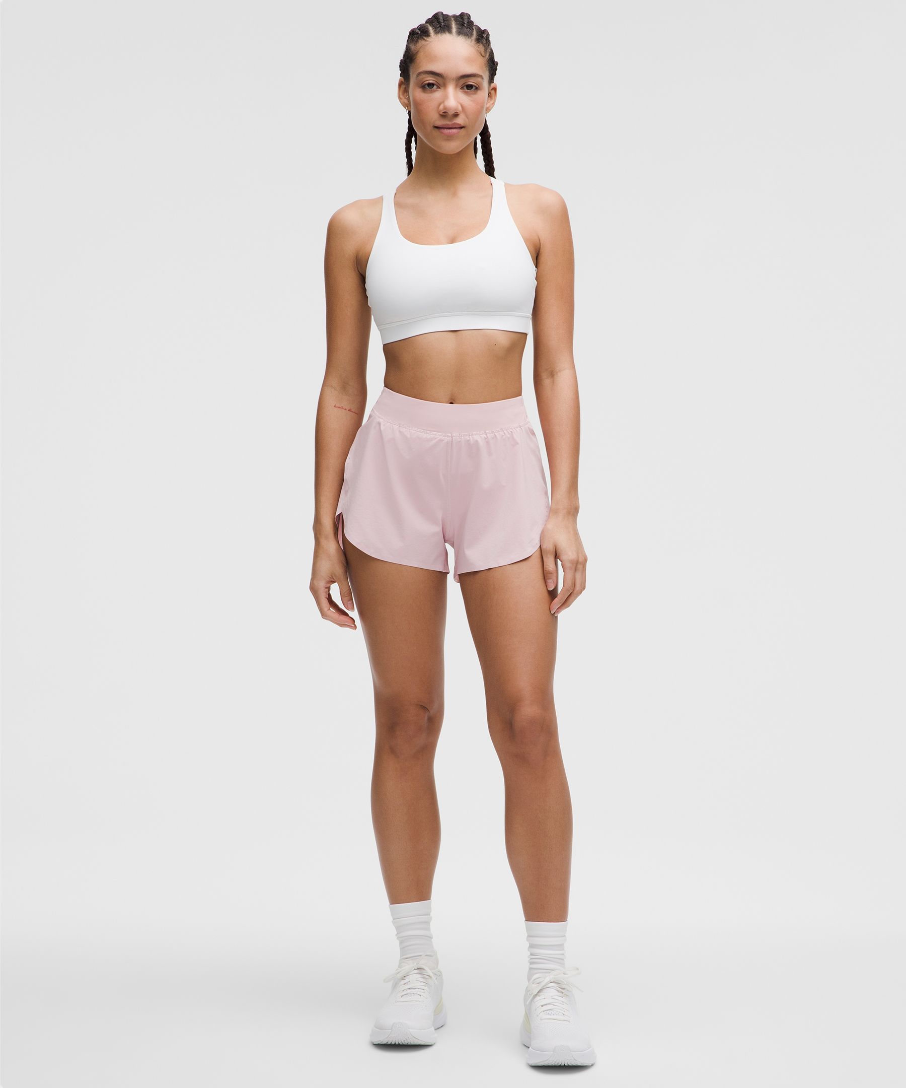 Lululemon Fast And Free High-rise Classic-fit Split Short 3"