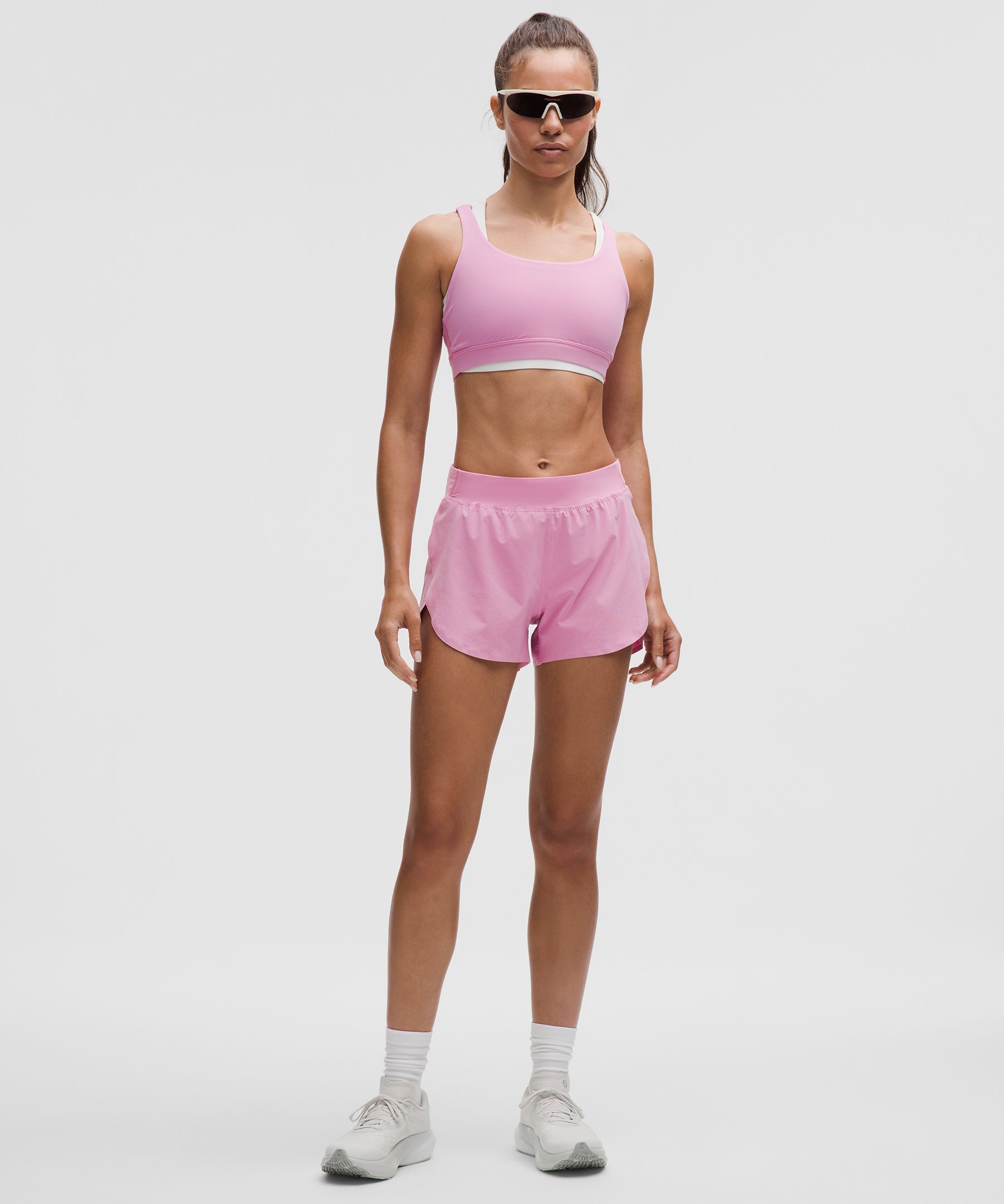 ルルレモン Fast&Free Fast and Free High-Rise Classic-Fit Split Short 3