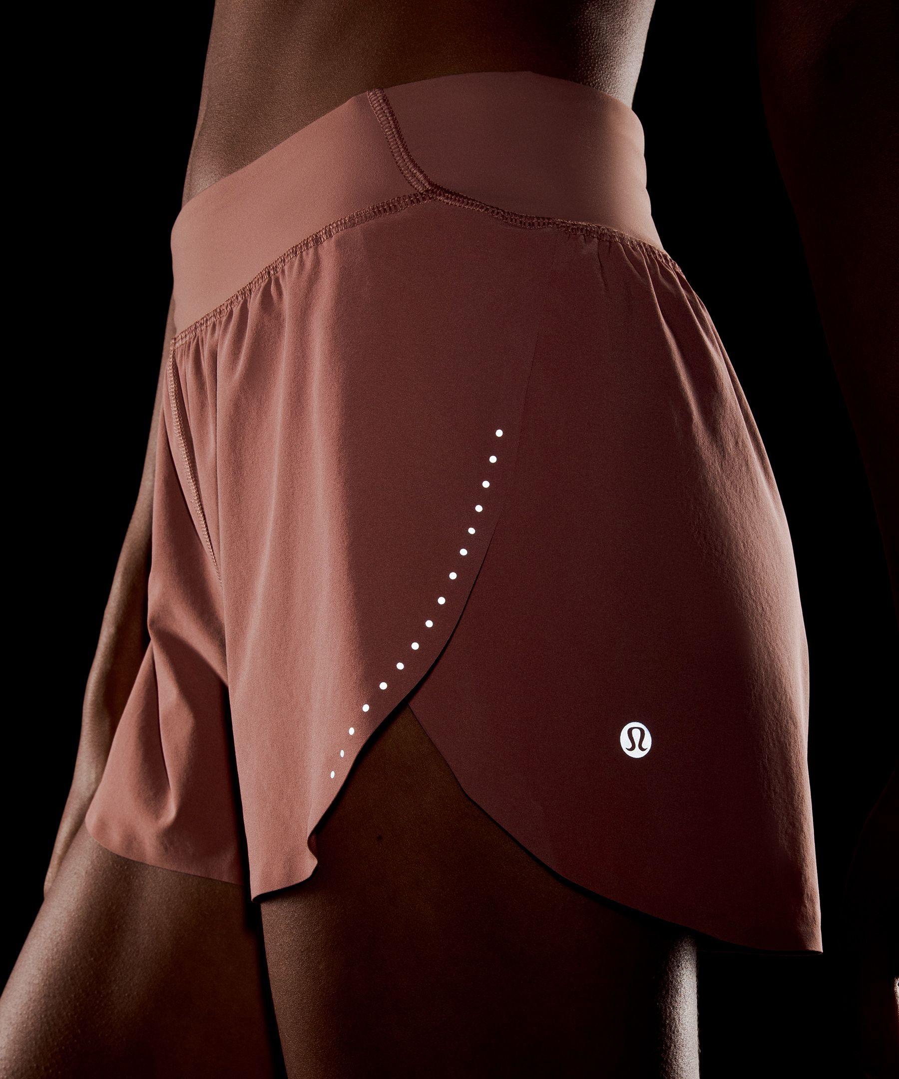 Lululemon Fast And Free High-rise Classic-fit Split Short 3"