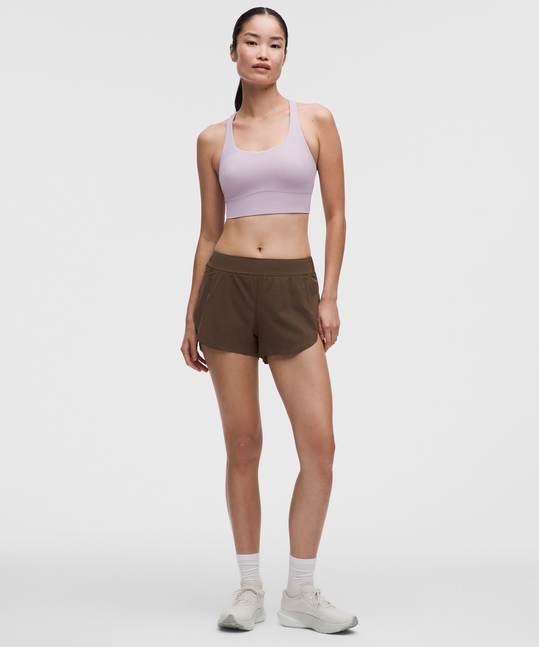 Fast and Free High-Rise Classic-Fit Split Short 3"