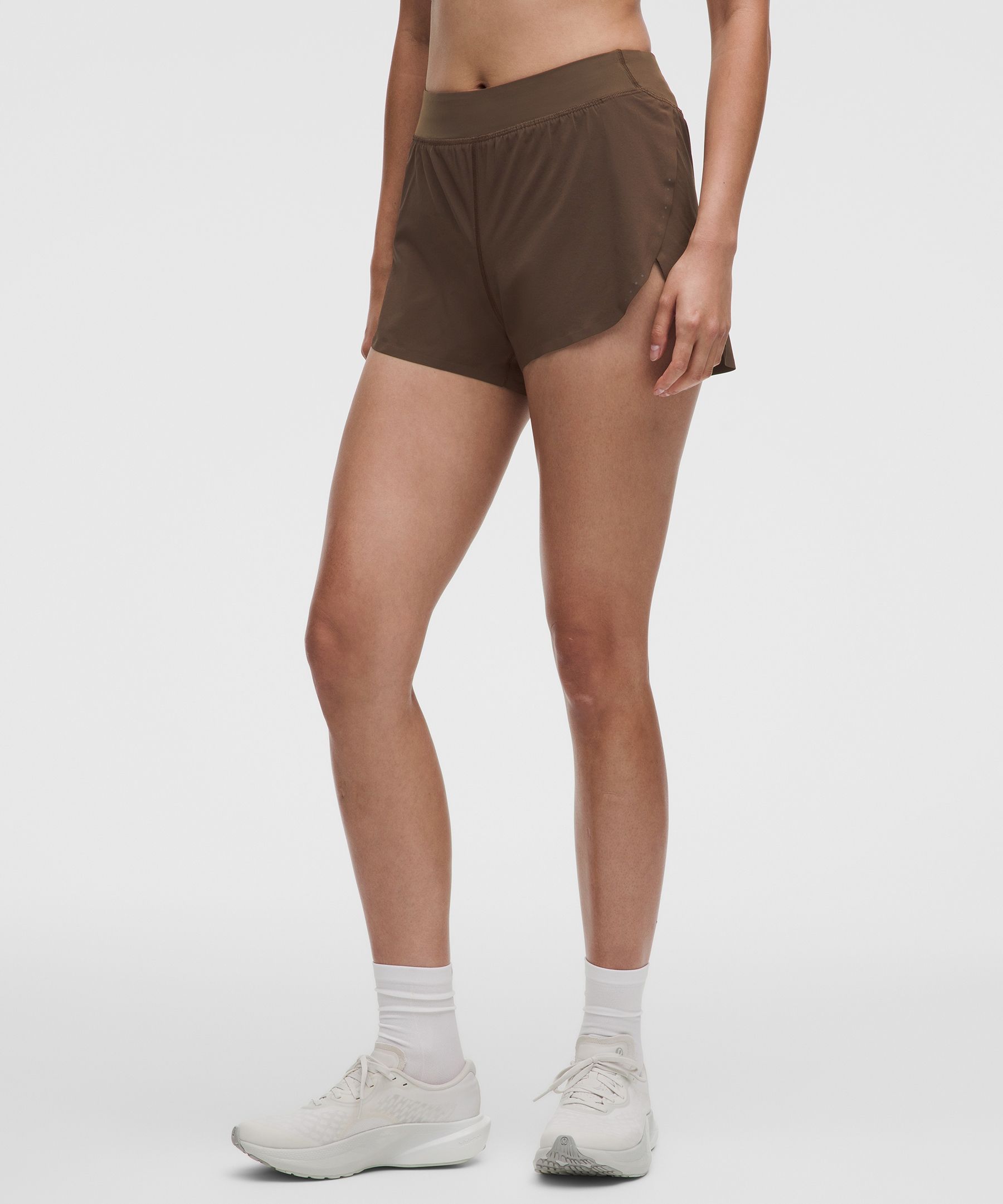 Fast and Free High-Rise Classic-Fit Split Short 3"