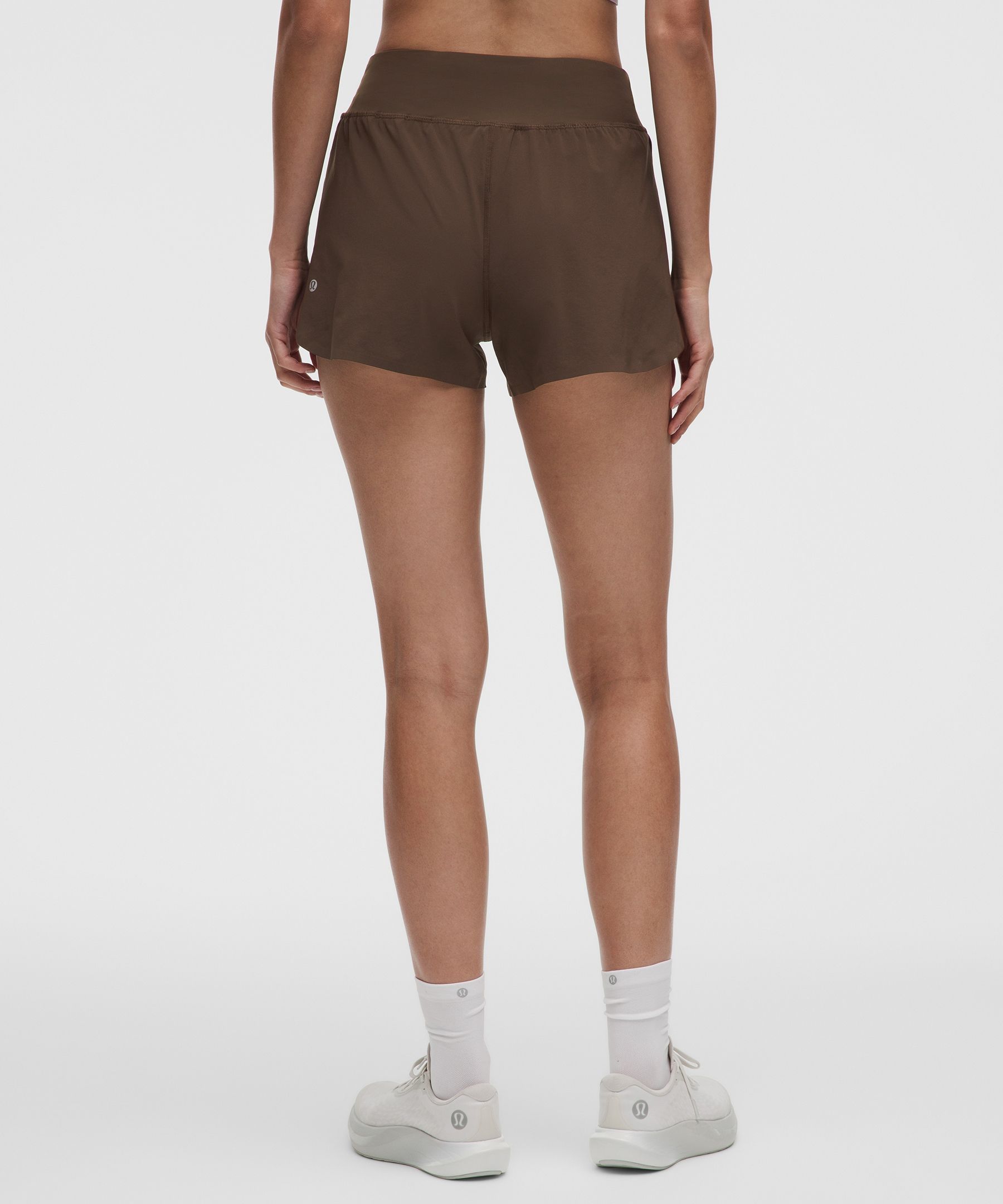Fast and Free Shorts im Classic Fit mit Saumschlitz und hohem Bund 8&nbsp;cm