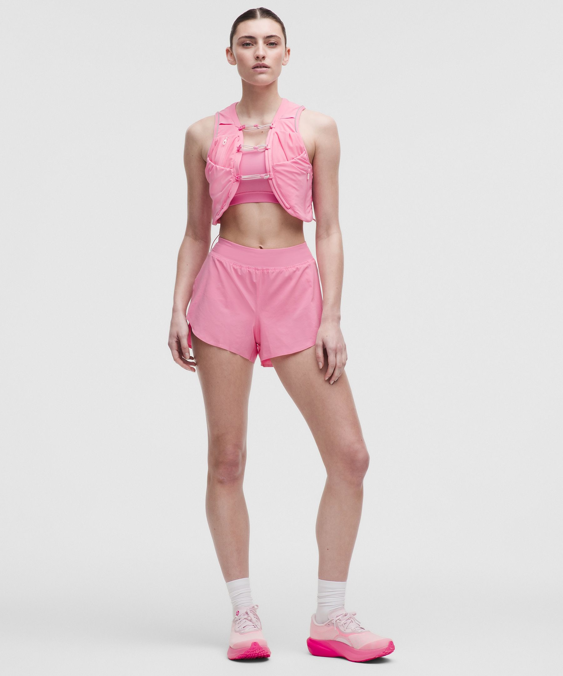 Fast and Free High-Rise Classic-Fit Split Short 3"