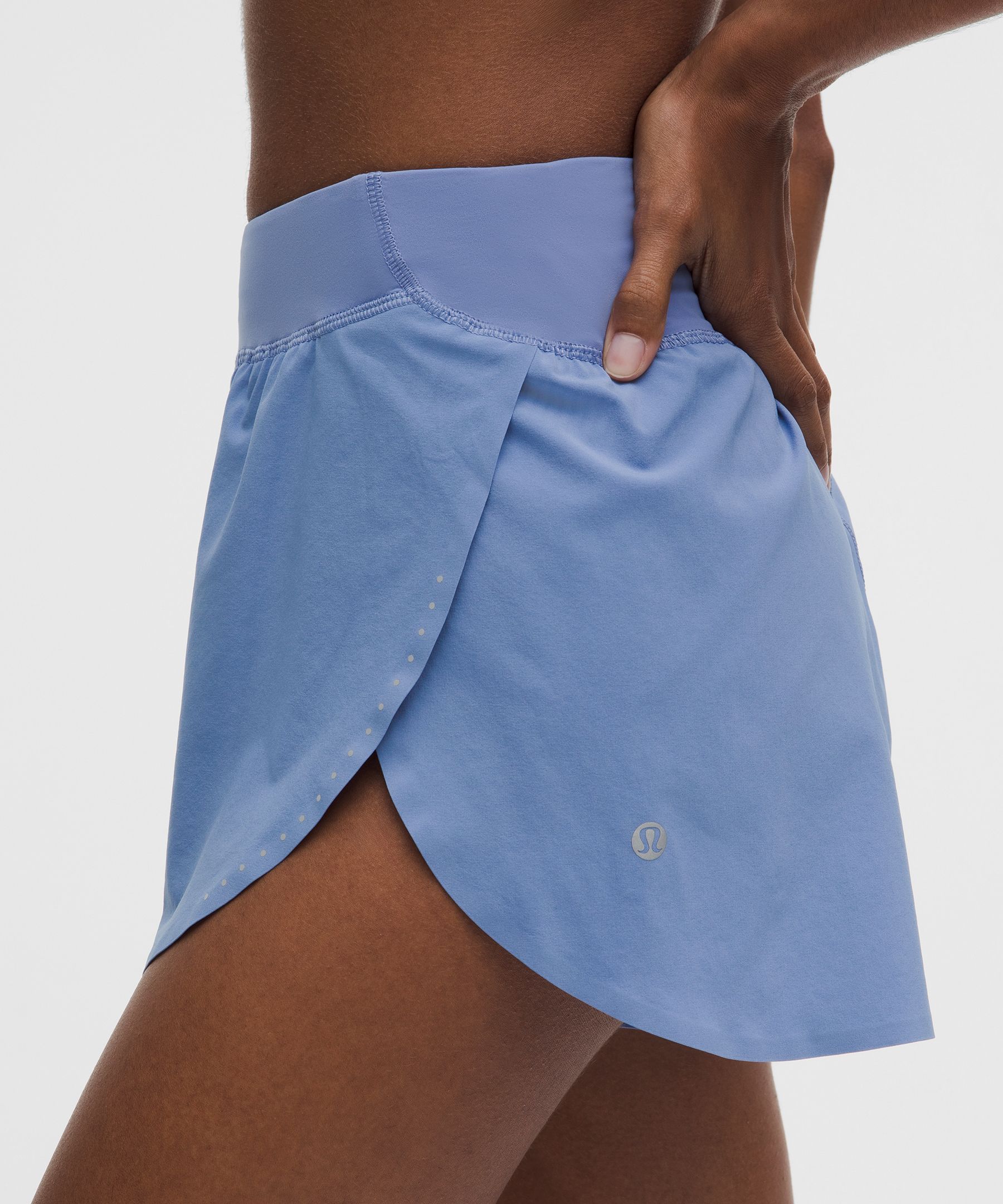 Fast and Free High-Rise Classic-Fit Split Short 3"