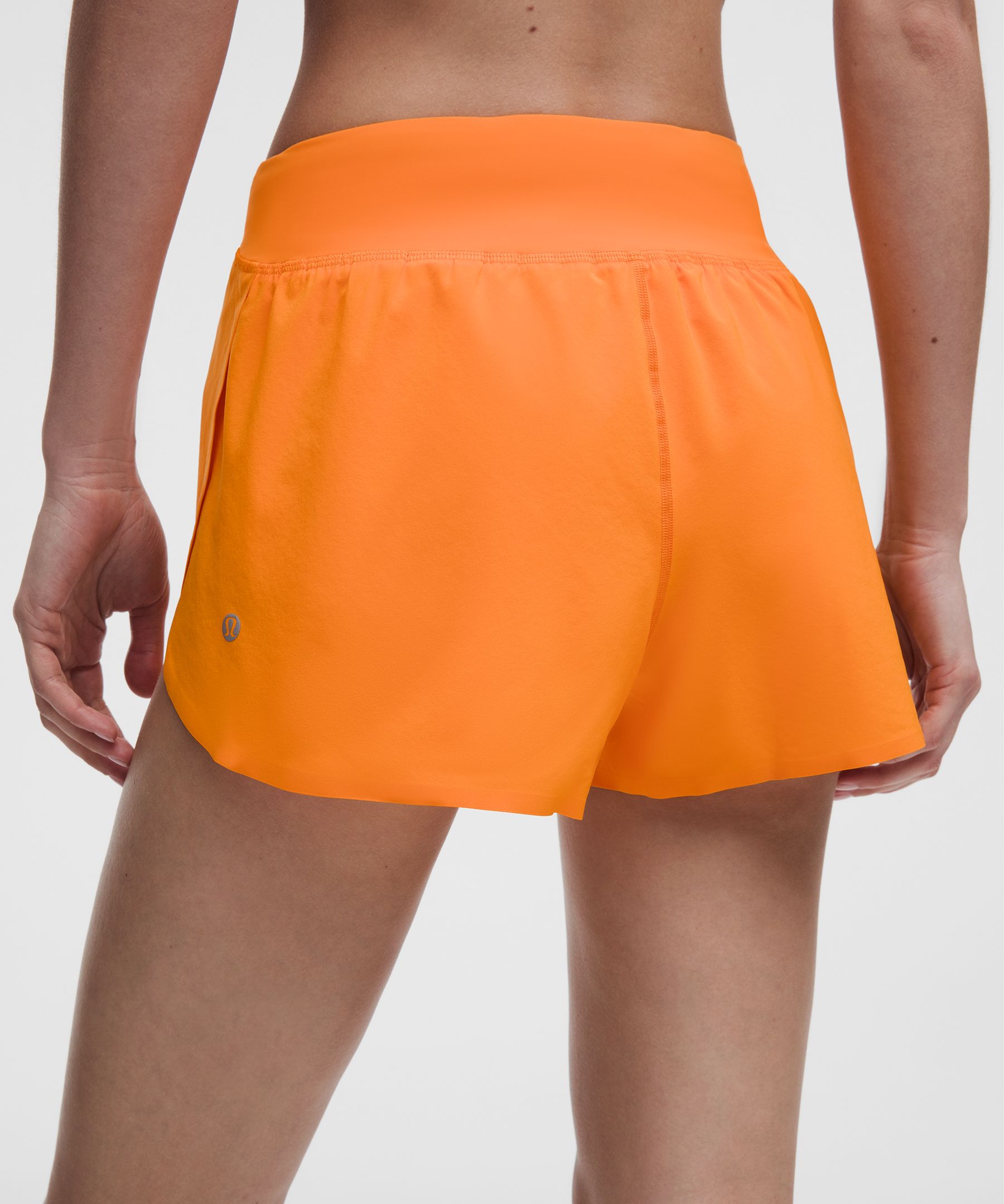Short Fast and Free fendu taille haute coupe classique 8&nbsp;cm