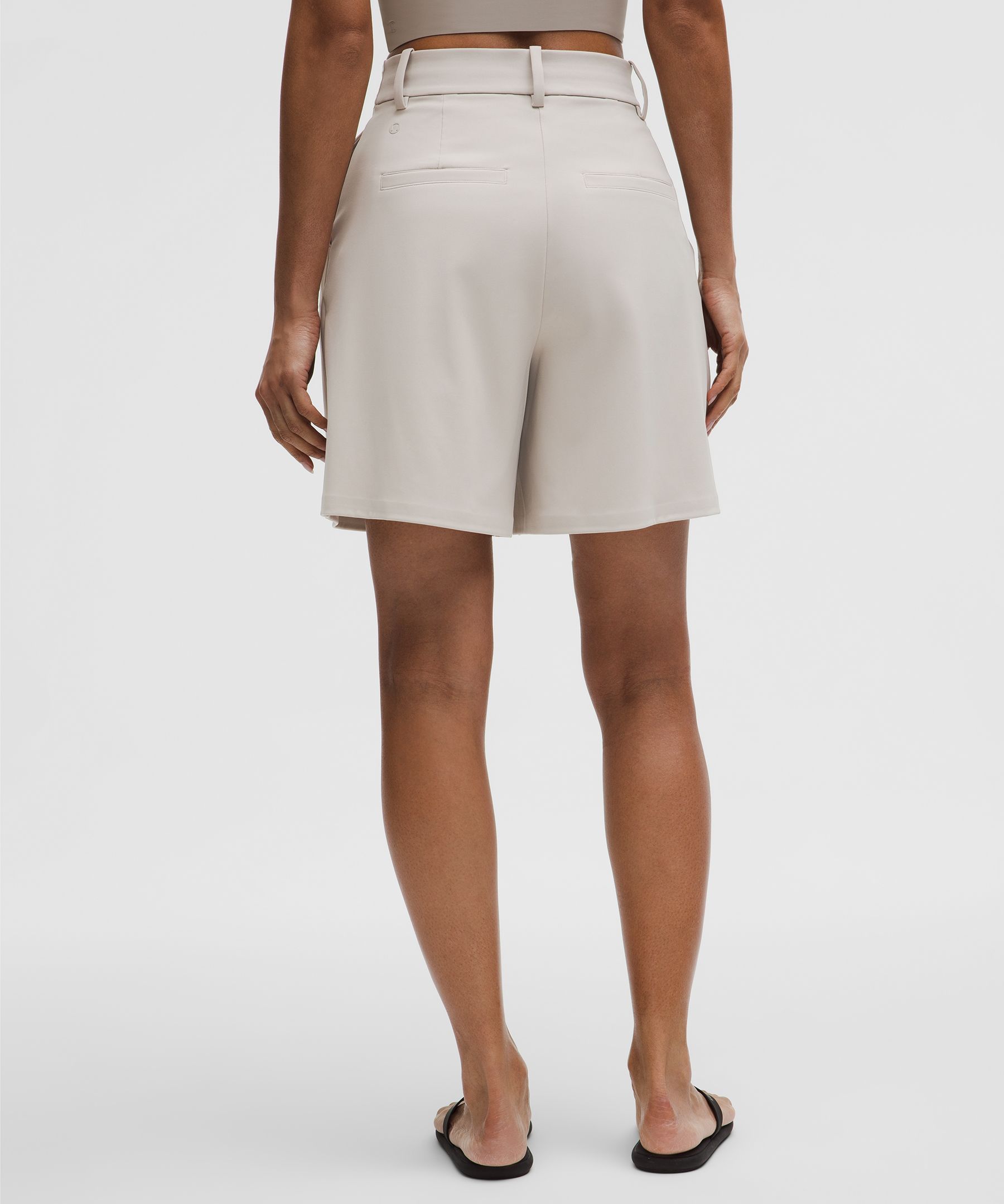 Short Daydrift &agrave; pinces taille haute 18&nbsp;cm