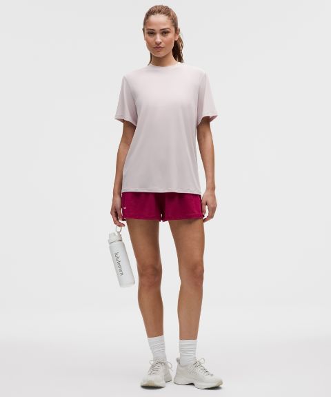 Женские шорты Lululemon Jersey Training с завышенной посадкой