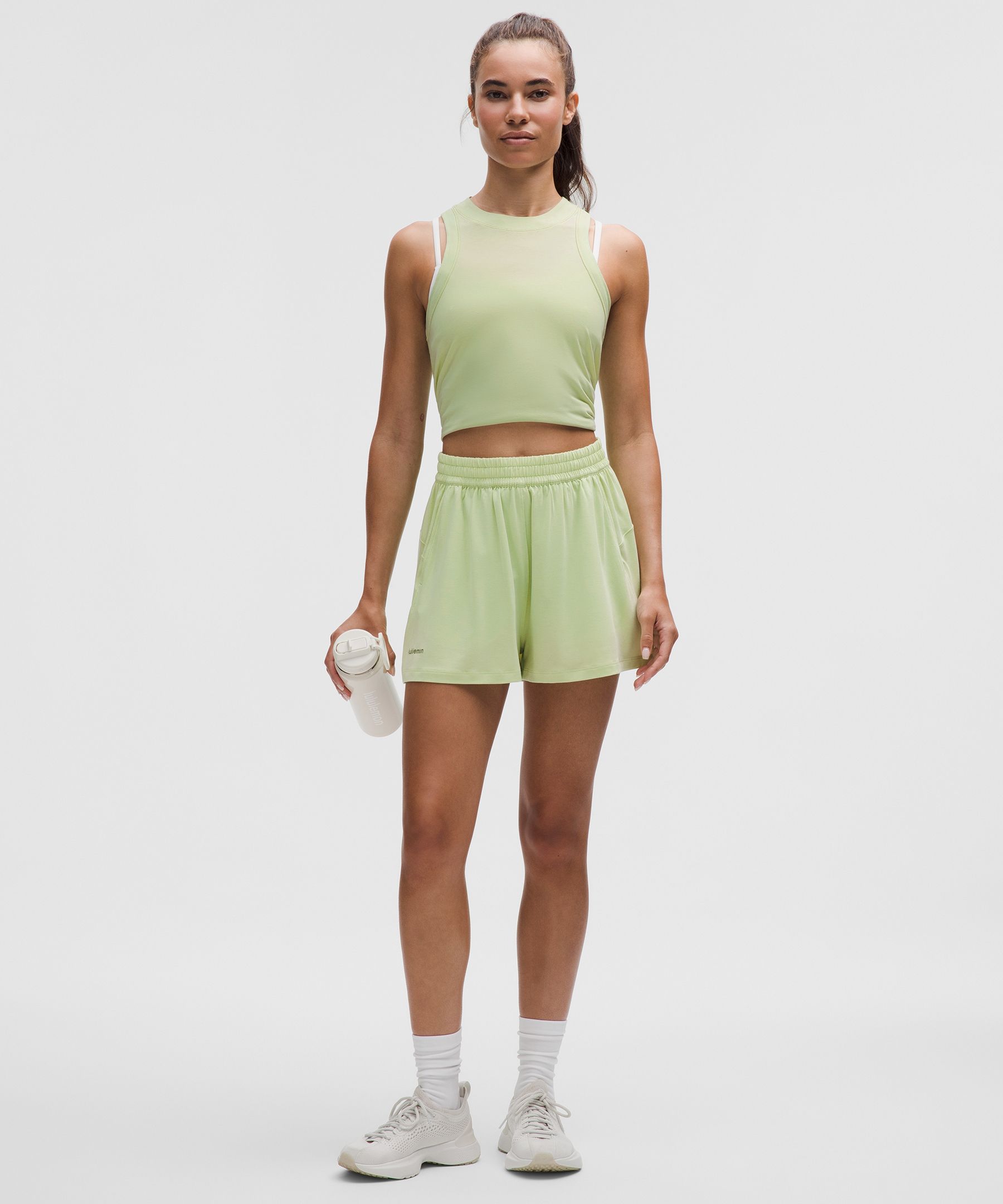 Jersey Training Super-High-Rise Lined Short 2"