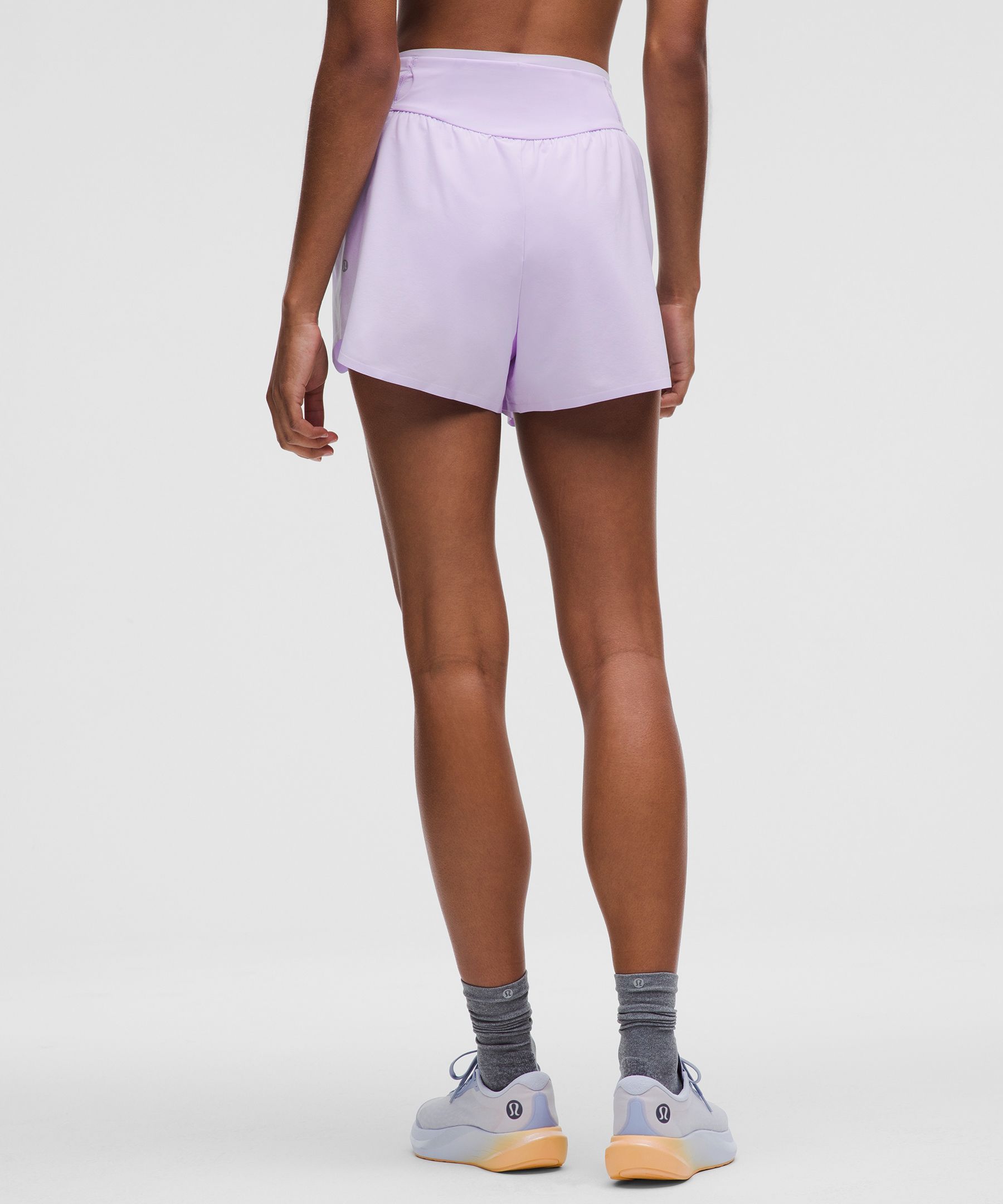Lululemon Go Further Super-high-rise Split Short 3"