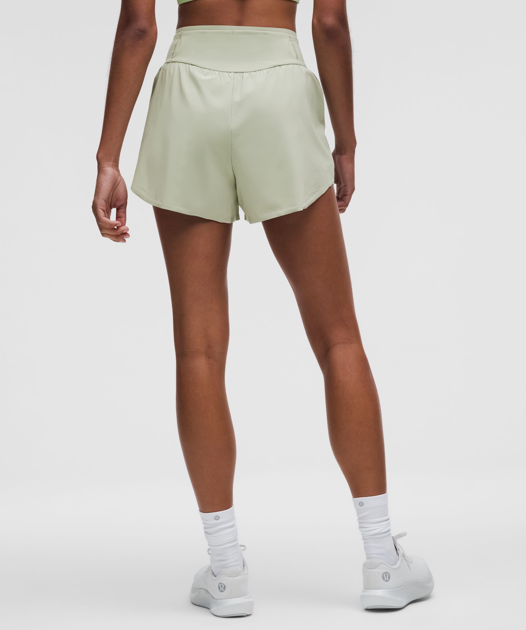 Lululemon Go Further Super-high-rise Split Short 3"