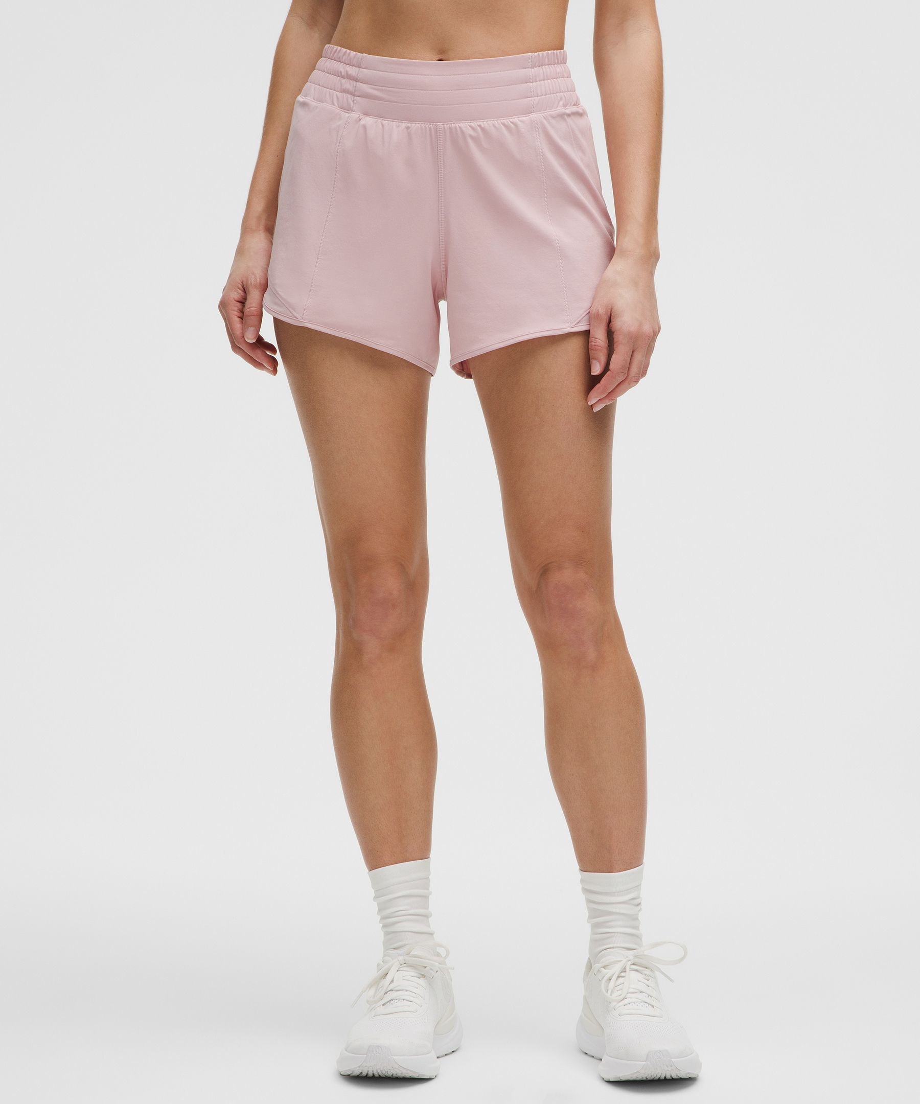 Hotty Hot High-Rise Lined Short 4" - Pink