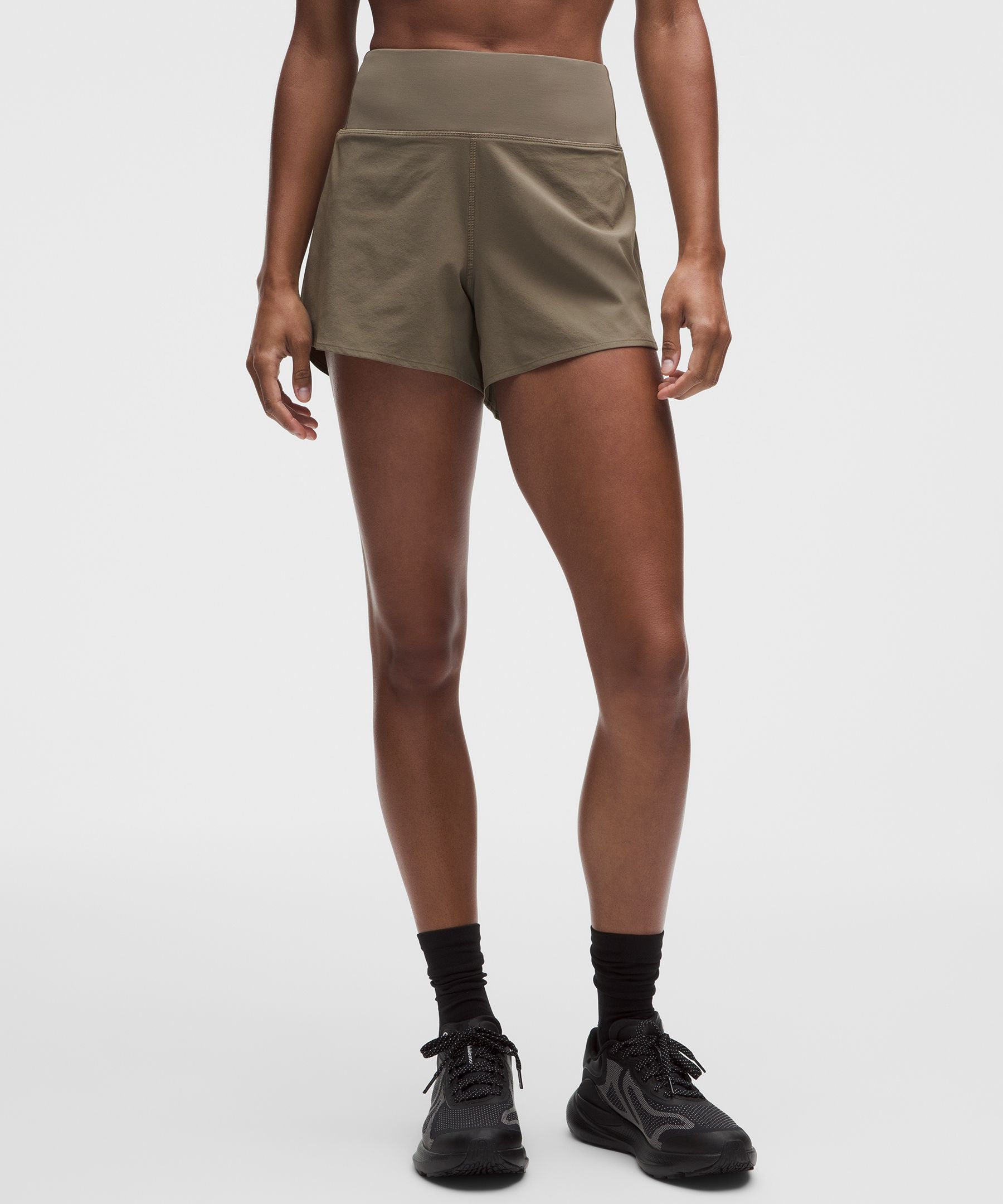 Short doublé taille haute Speed Up 10 cm