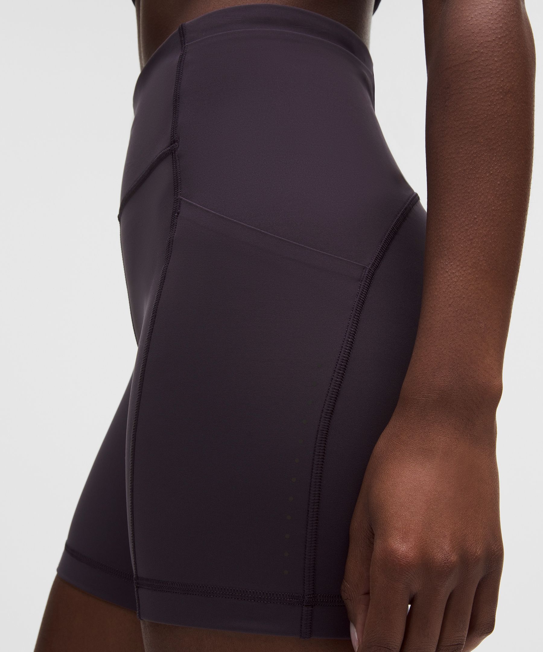 Lululemon Swift Speed High-rise Short 6" In Purple
