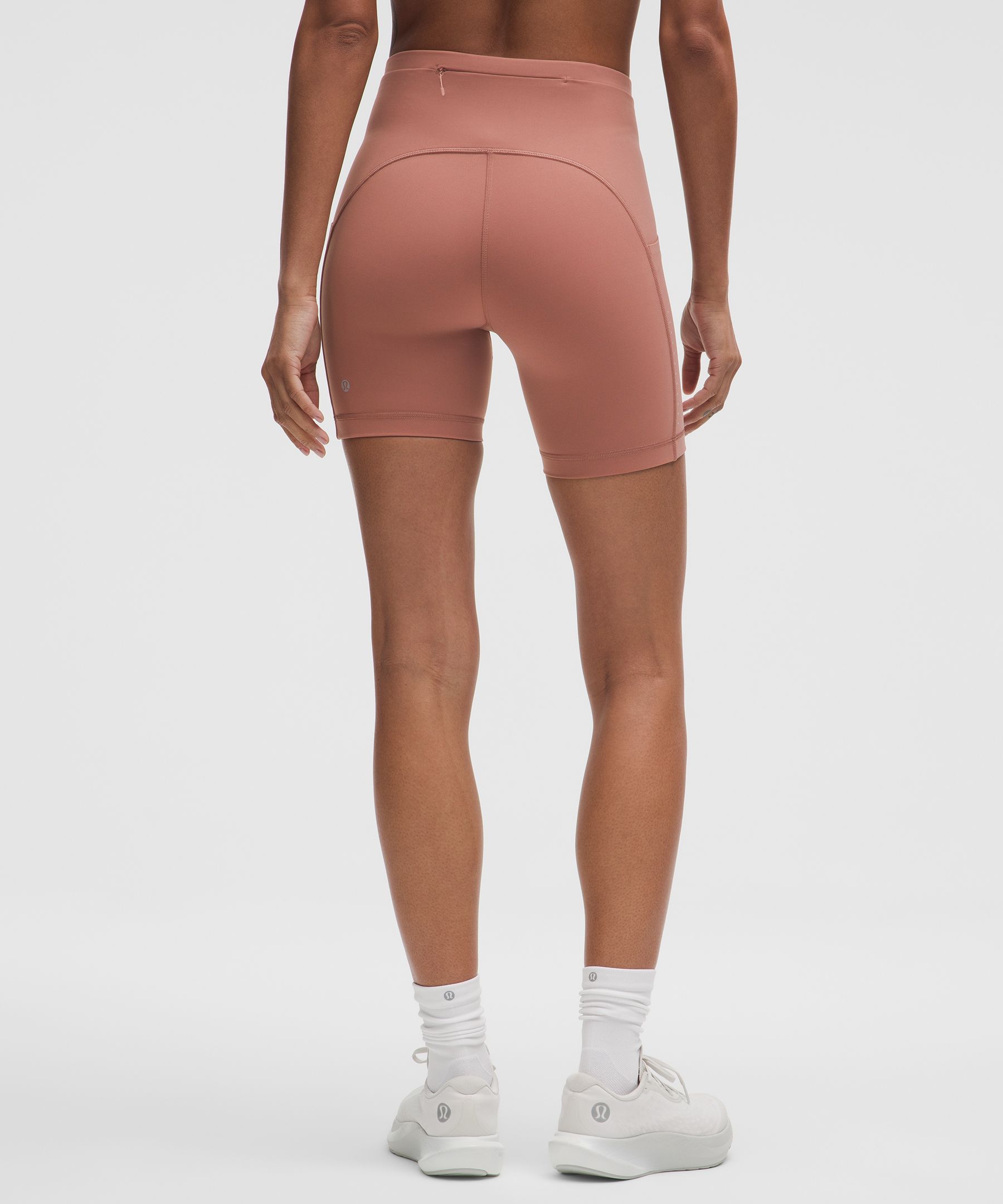 Lululemon Swift Speed High-rise Short 6" In Pink