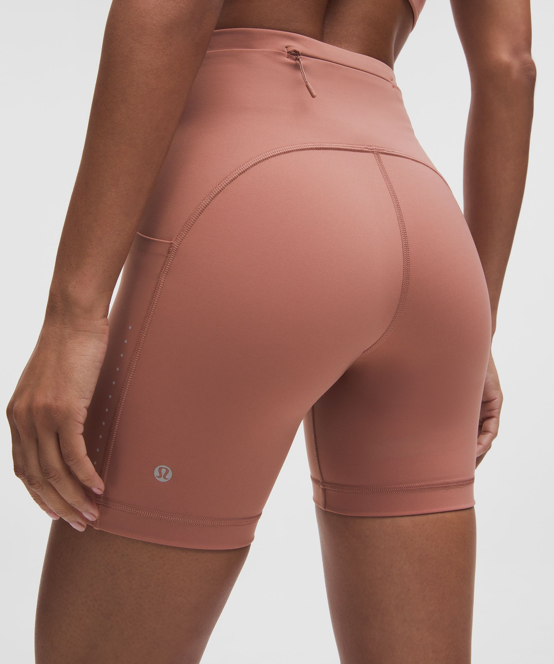 Lululemon Swift Speed High-rise Short 6" In Pink