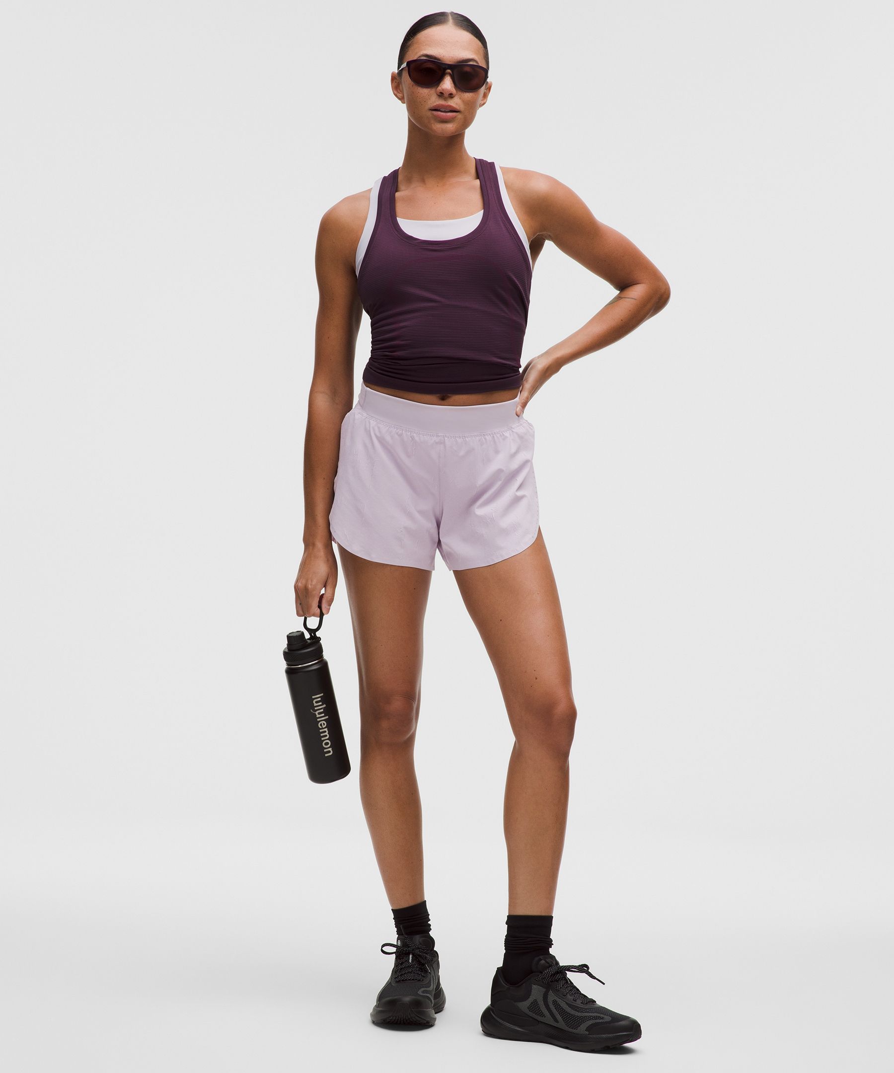 Fast and Free High-Rise Split Short 3" 