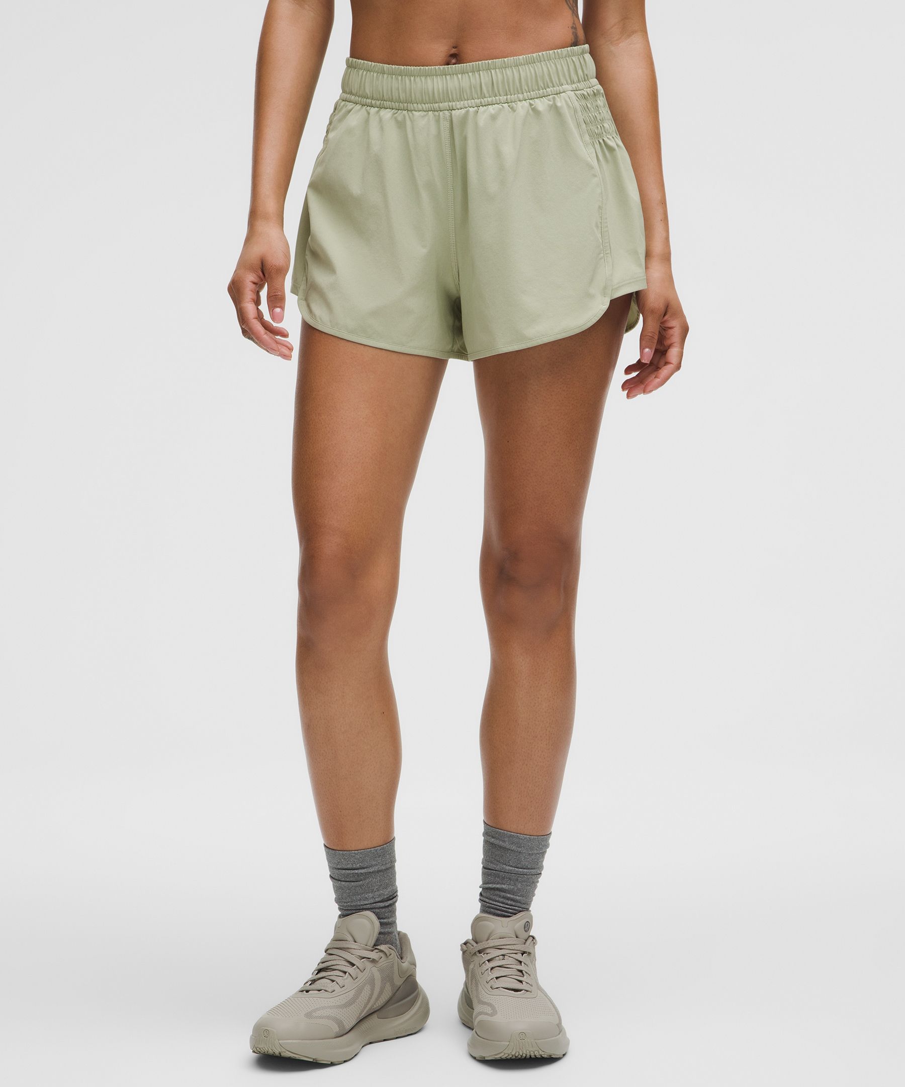 Lululemon Ruched-side High-rise Short 3"