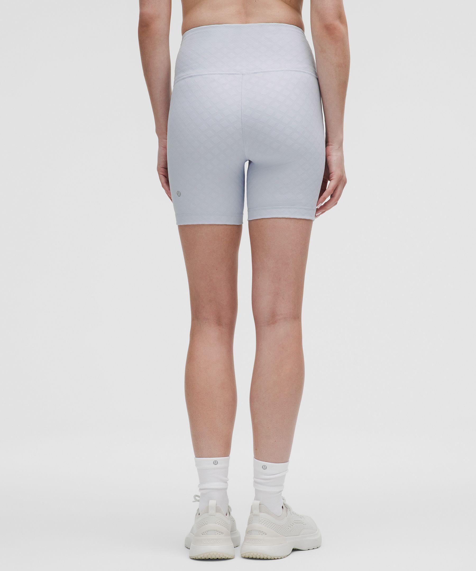 Lululemon 3d Jacquard Diamond Train High-rise Shorts 6"