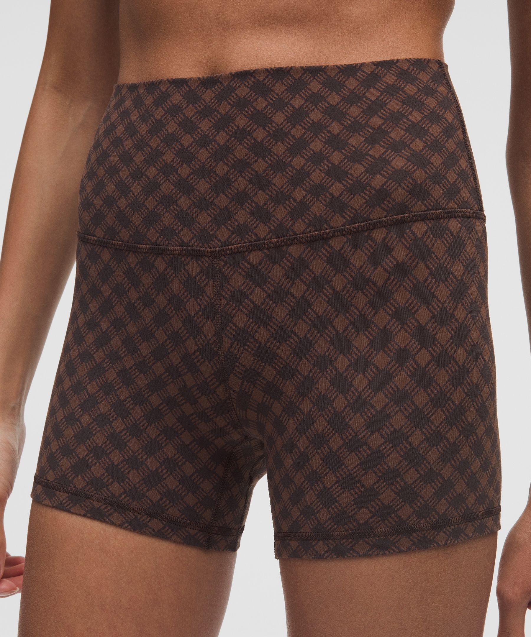 Lululemon Align™ High-rise Short 4" In Brown