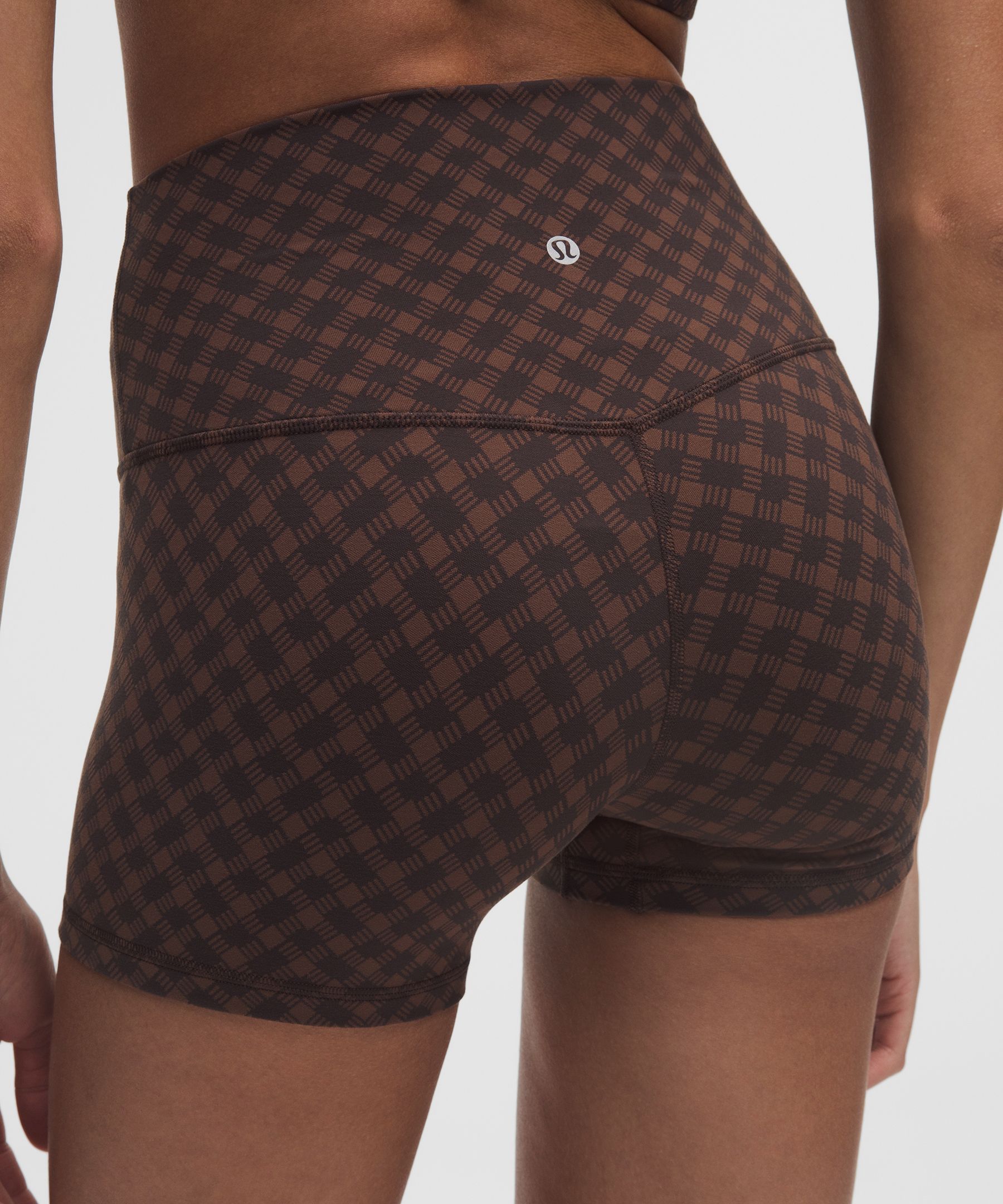 Lululemon Align™ High-rise Short 4" In Brown