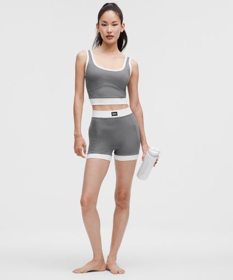 Lululemon Ribbed Nulu High-Rise Short 3.5"