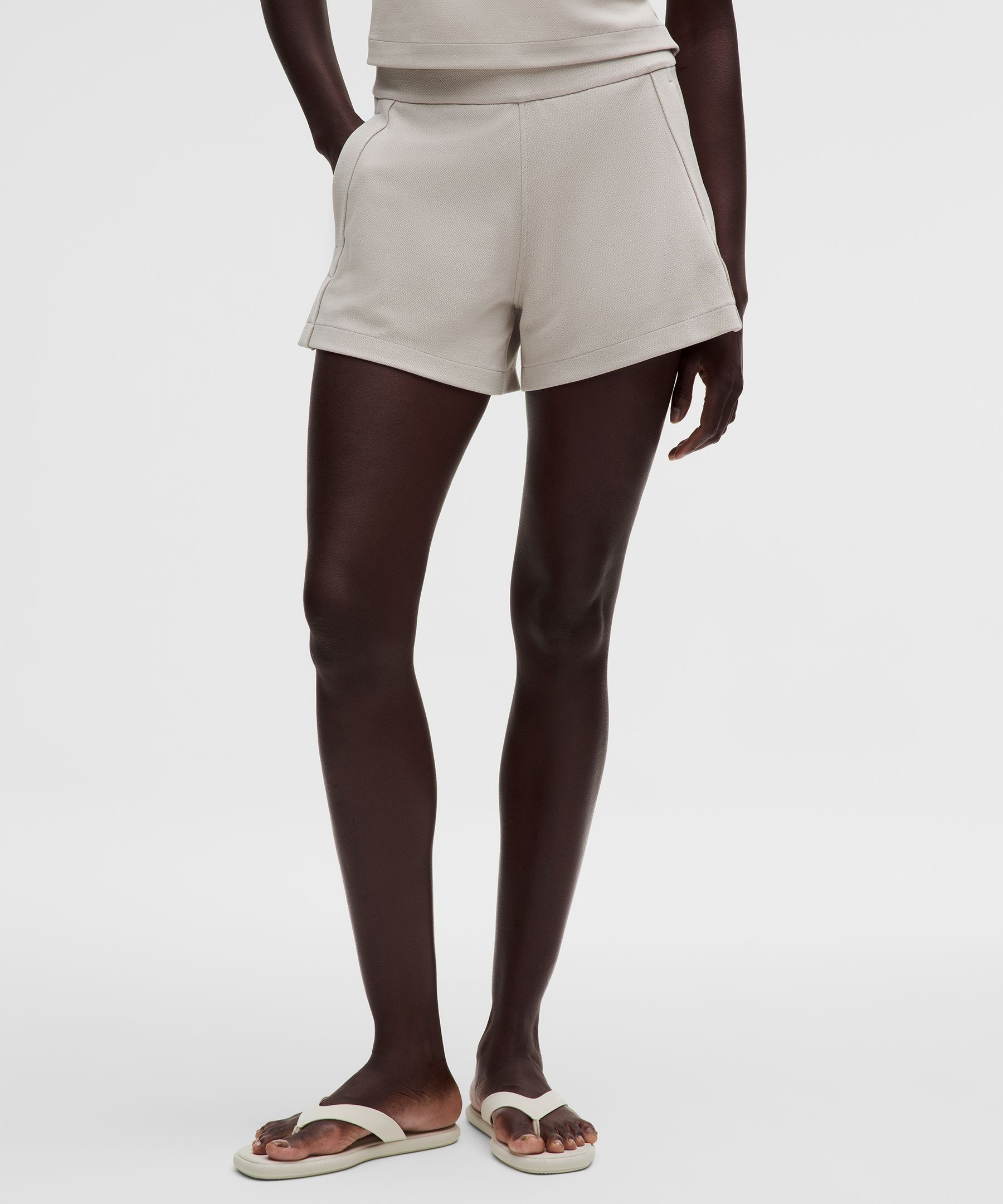 Softstreme Pique Mid-Rise Short 4"