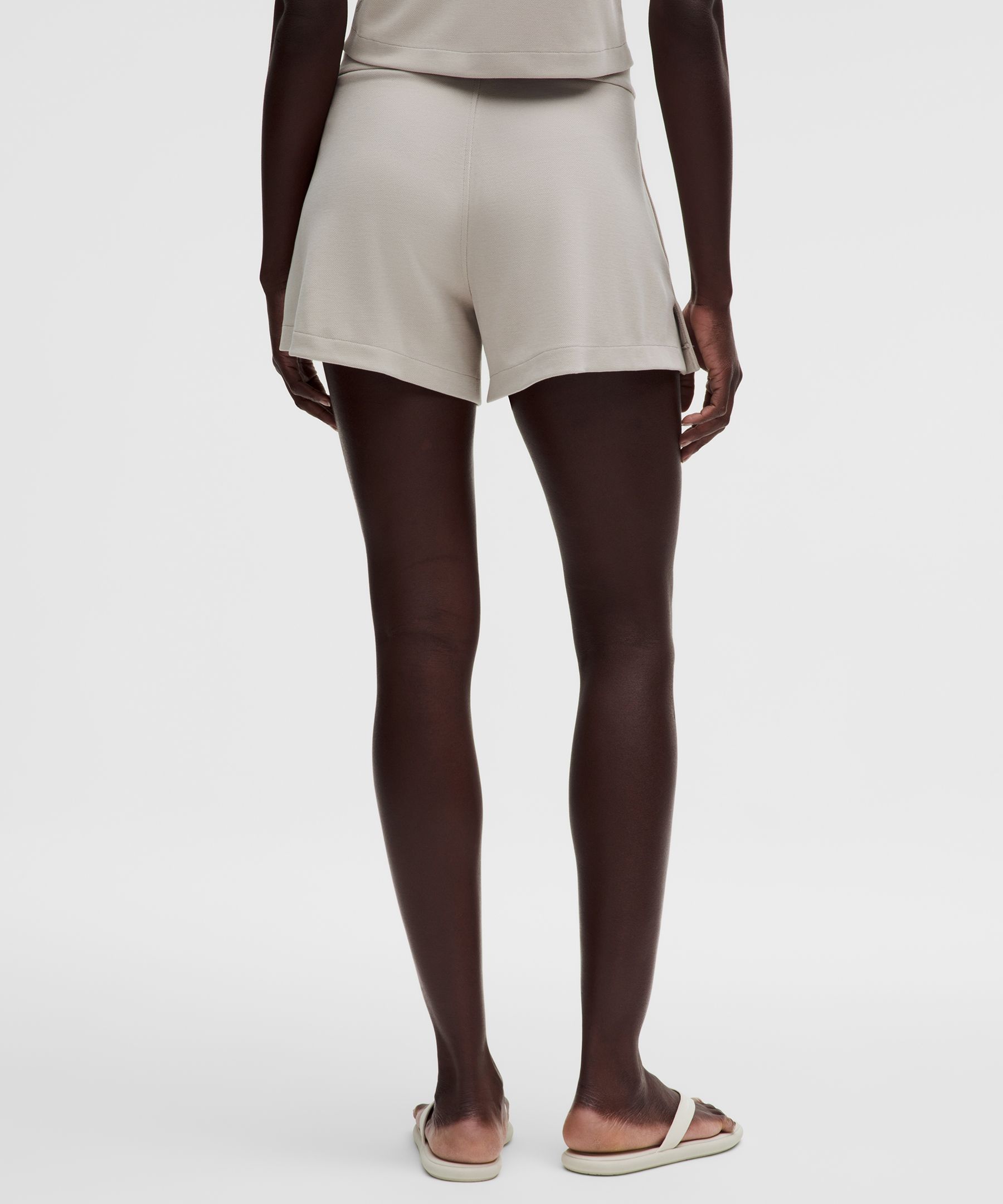 Softstreme Pique Mid-Rise Short 4"